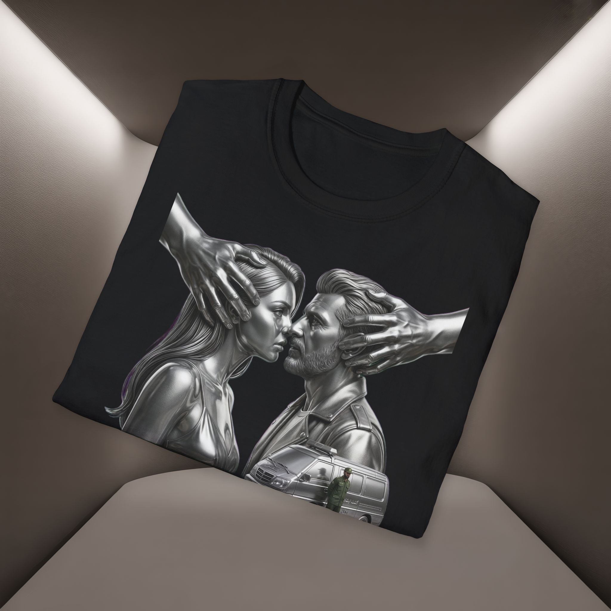 Baraye tarsidan be vaghte boosidan T-Shirt — Meaning: Because of the fear while kissing Tshirt