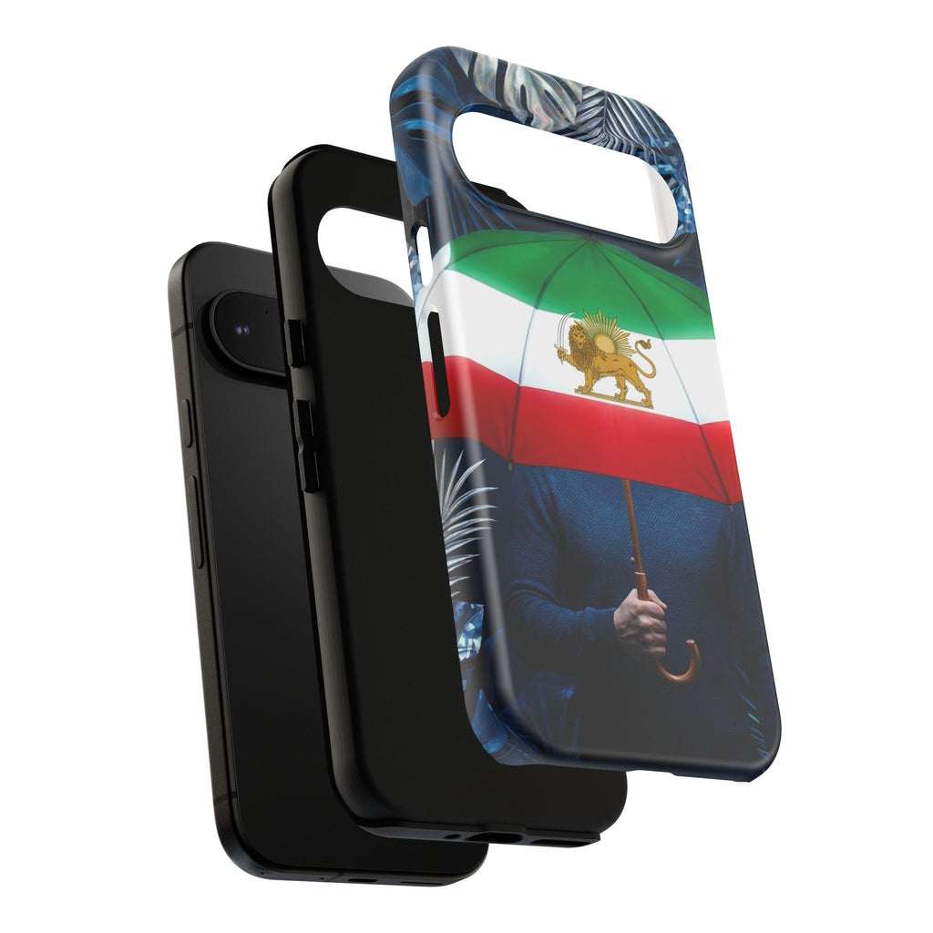 Iran Flag umbrella design phone Case