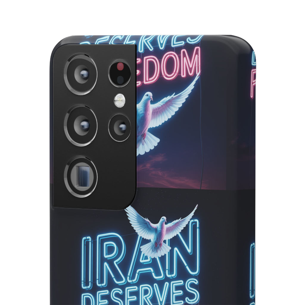 "Iran Deserves Freedom" Phone cases- For all models