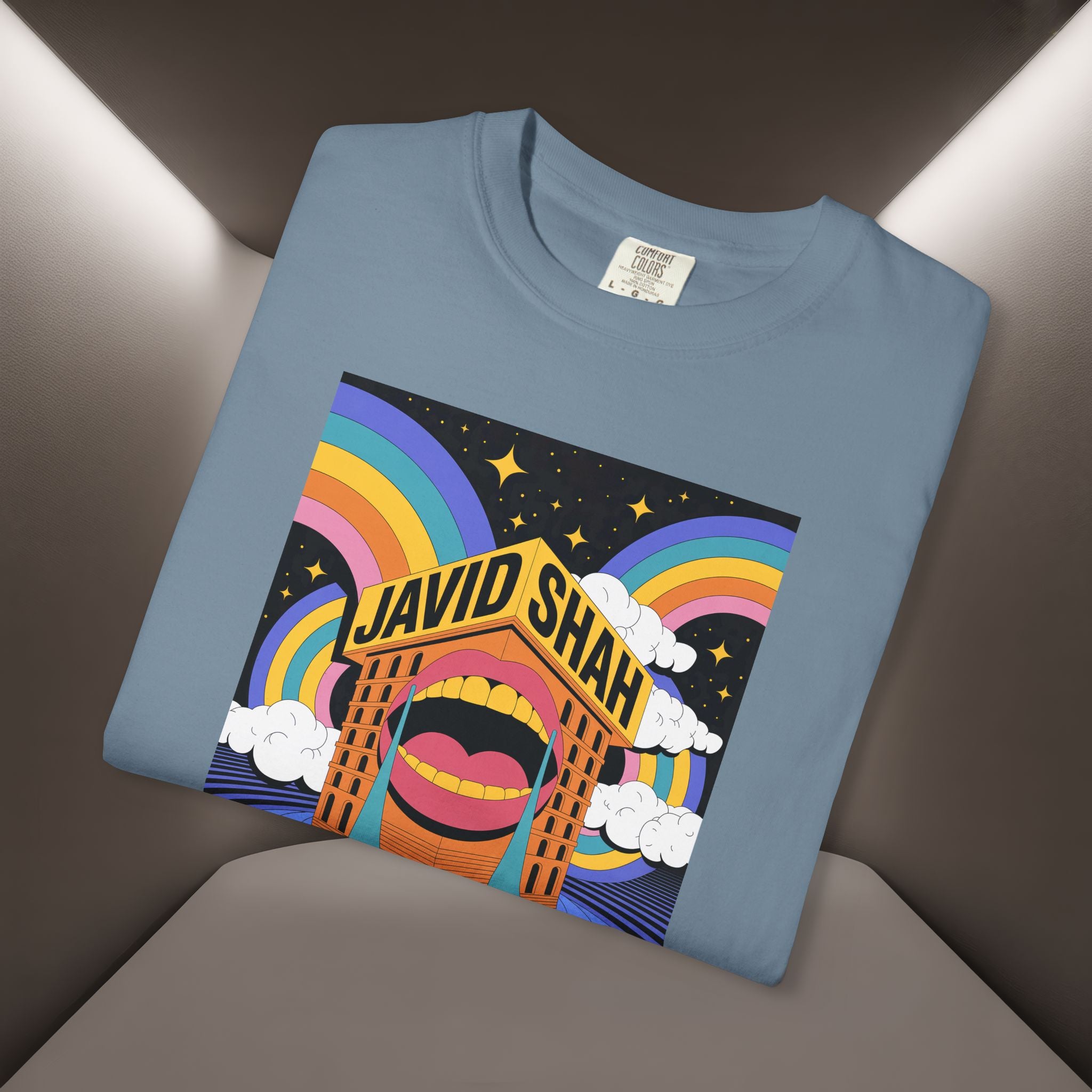 Javid Shah Unisex Garment-Dyed T-shirt