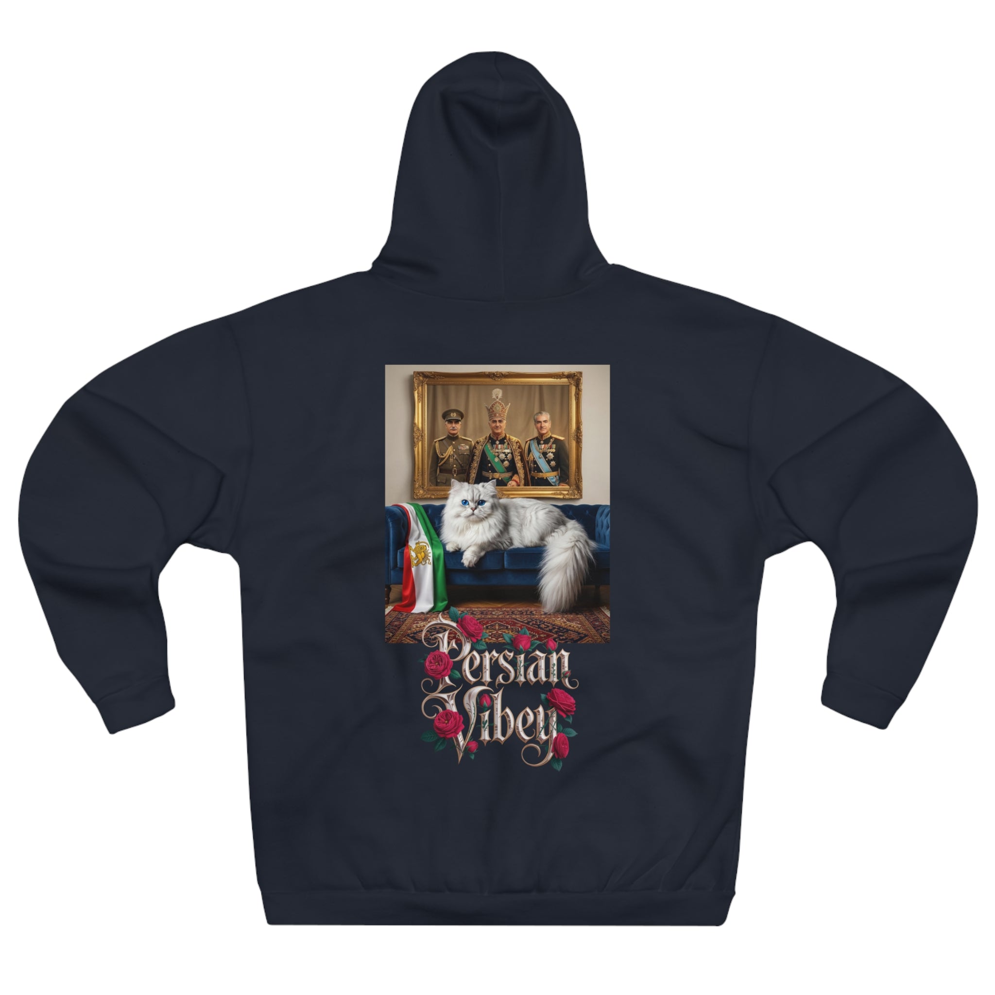 Persian Vibey Unisex Hoodie — Persian kings & Cat Graphic design