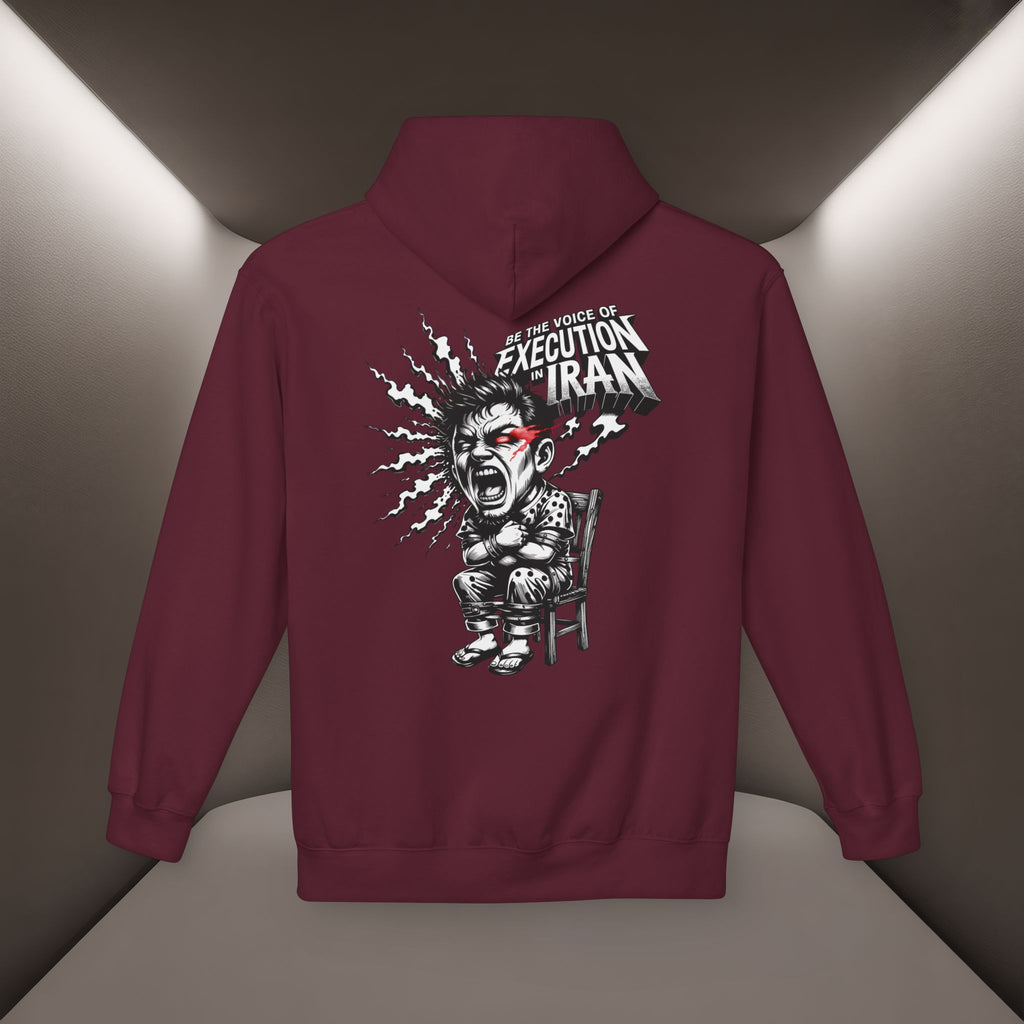 Be the Voice of execution in Iran Hoodie - 47 years Skull Hoodie