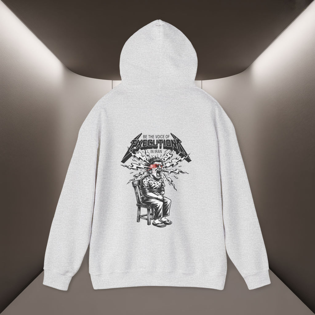 Be The Voice Of Execution In Iran Hoodie, 47 Years Hoodie - Peraian Vibey