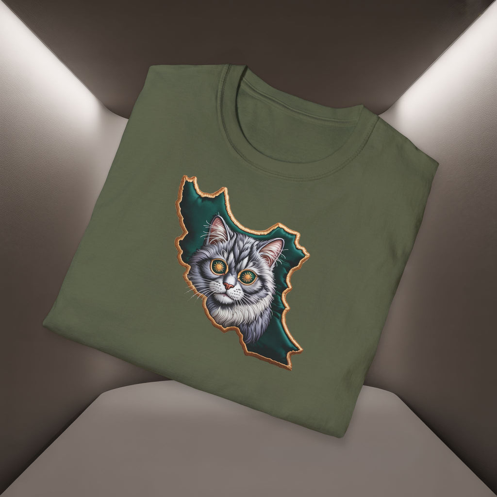 when Persian cat meets the Persian map - premium quality