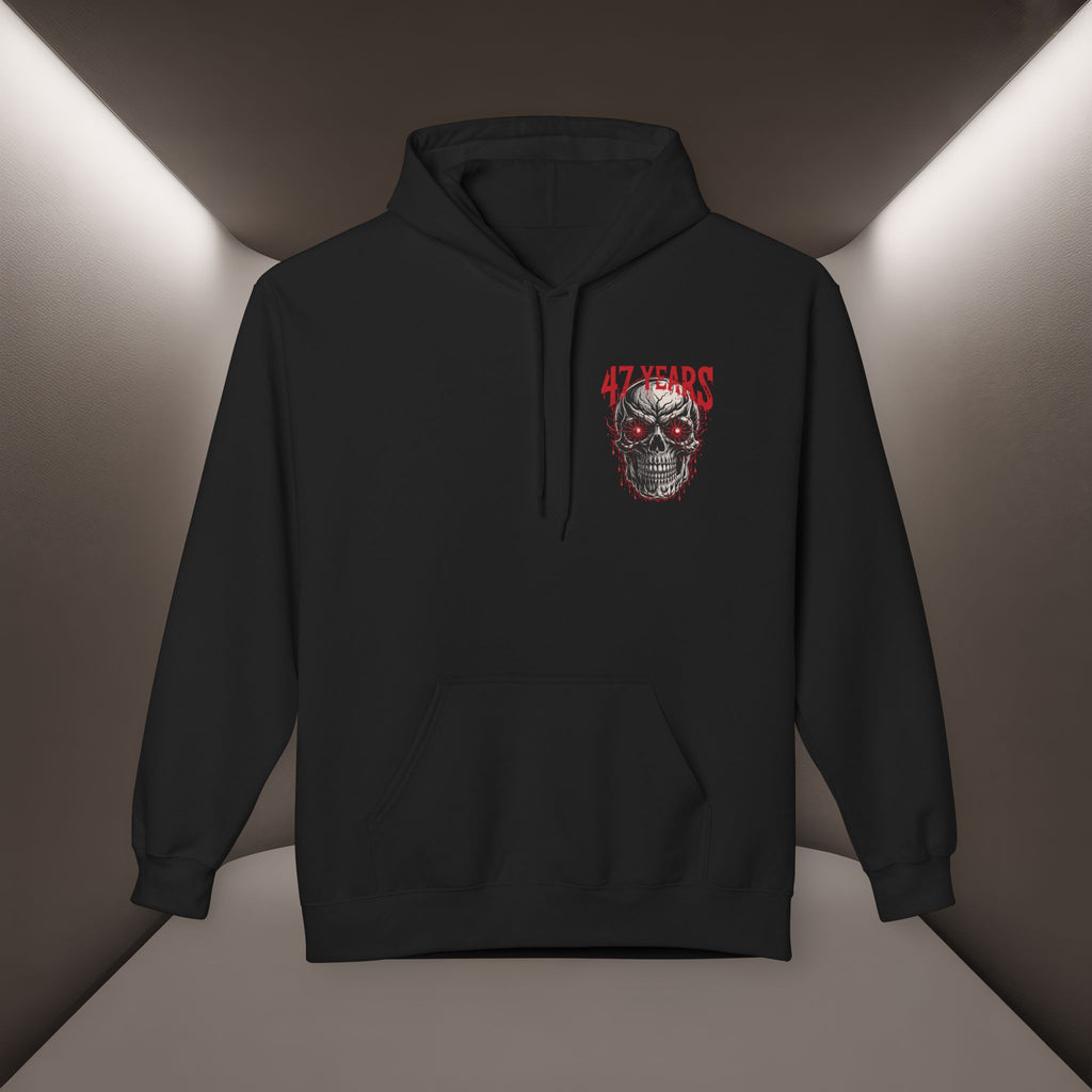 Be the Voice of execution in Iran Hoodie - 47 years Skull Hoodie