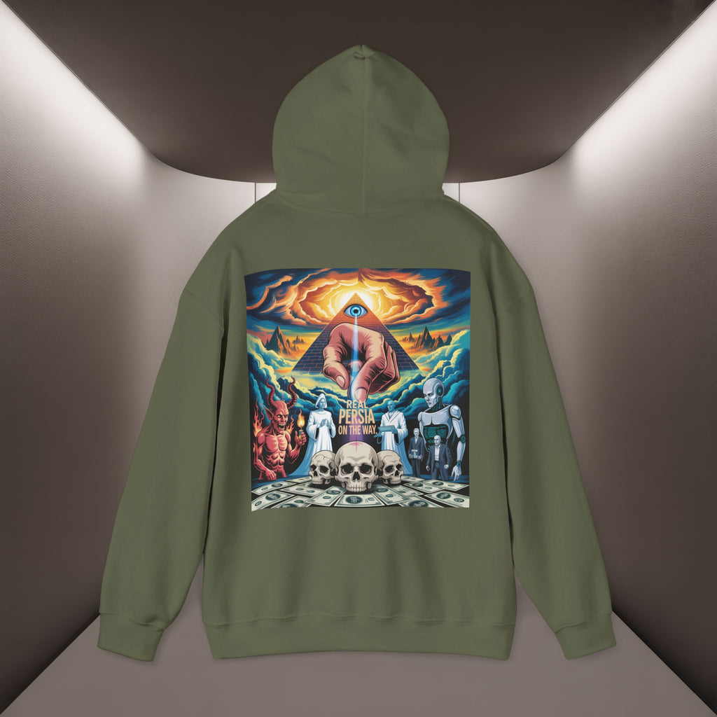 Real Persia on the way Unisex Hoodie — "47 Years" Hoodie"