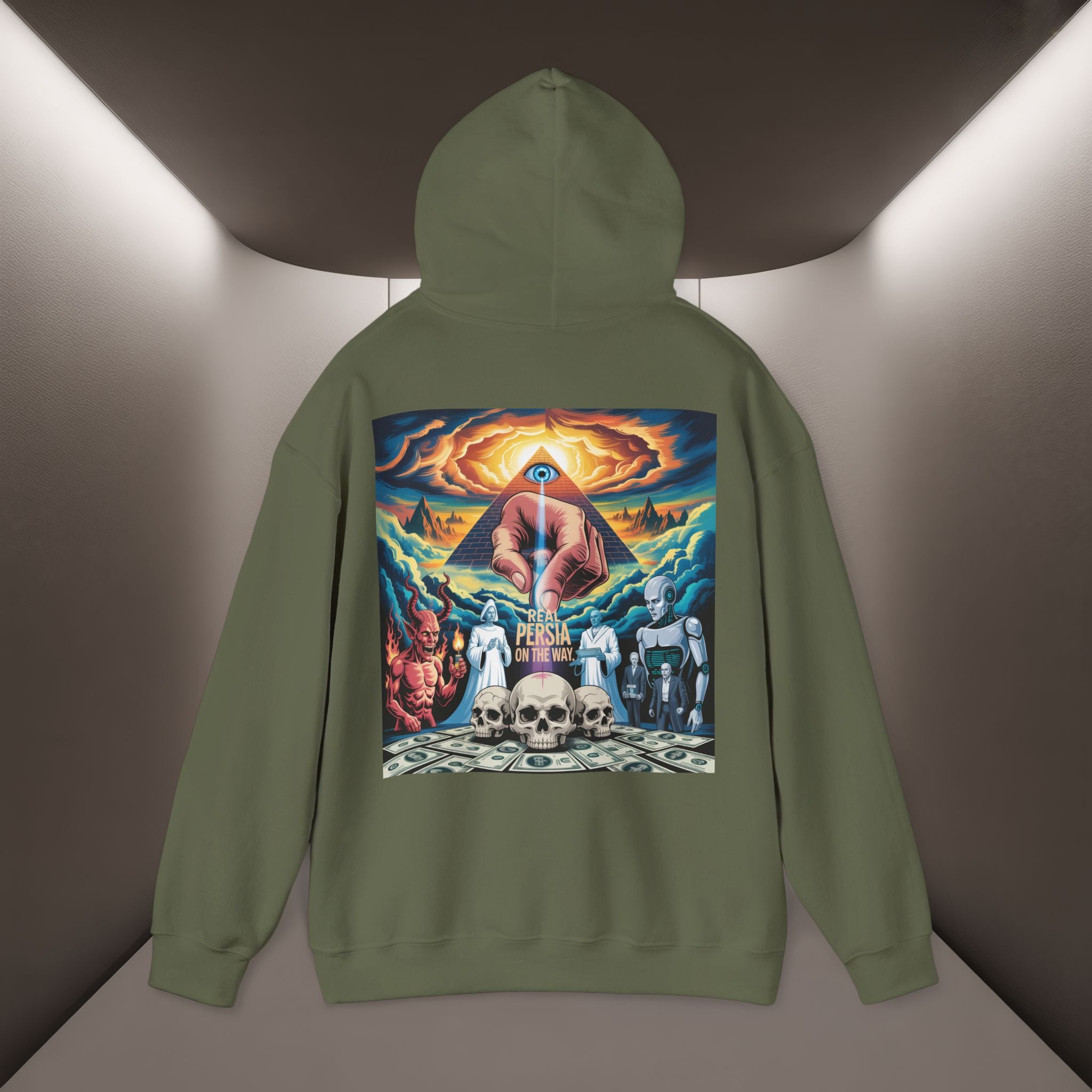Real Persia on the way Unisex Hoodie — "47 Years" Hoodie"