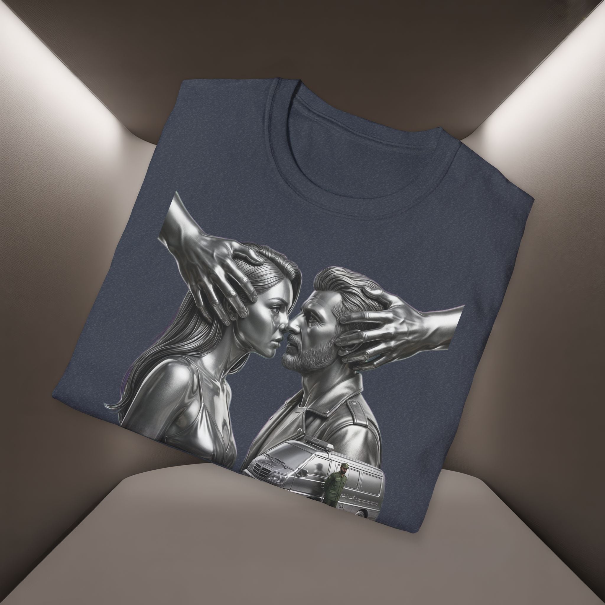 Baraye tarsidan be vaghte boosidan T-Shirt — Meaning: Because of the fear while kissing Tshirt