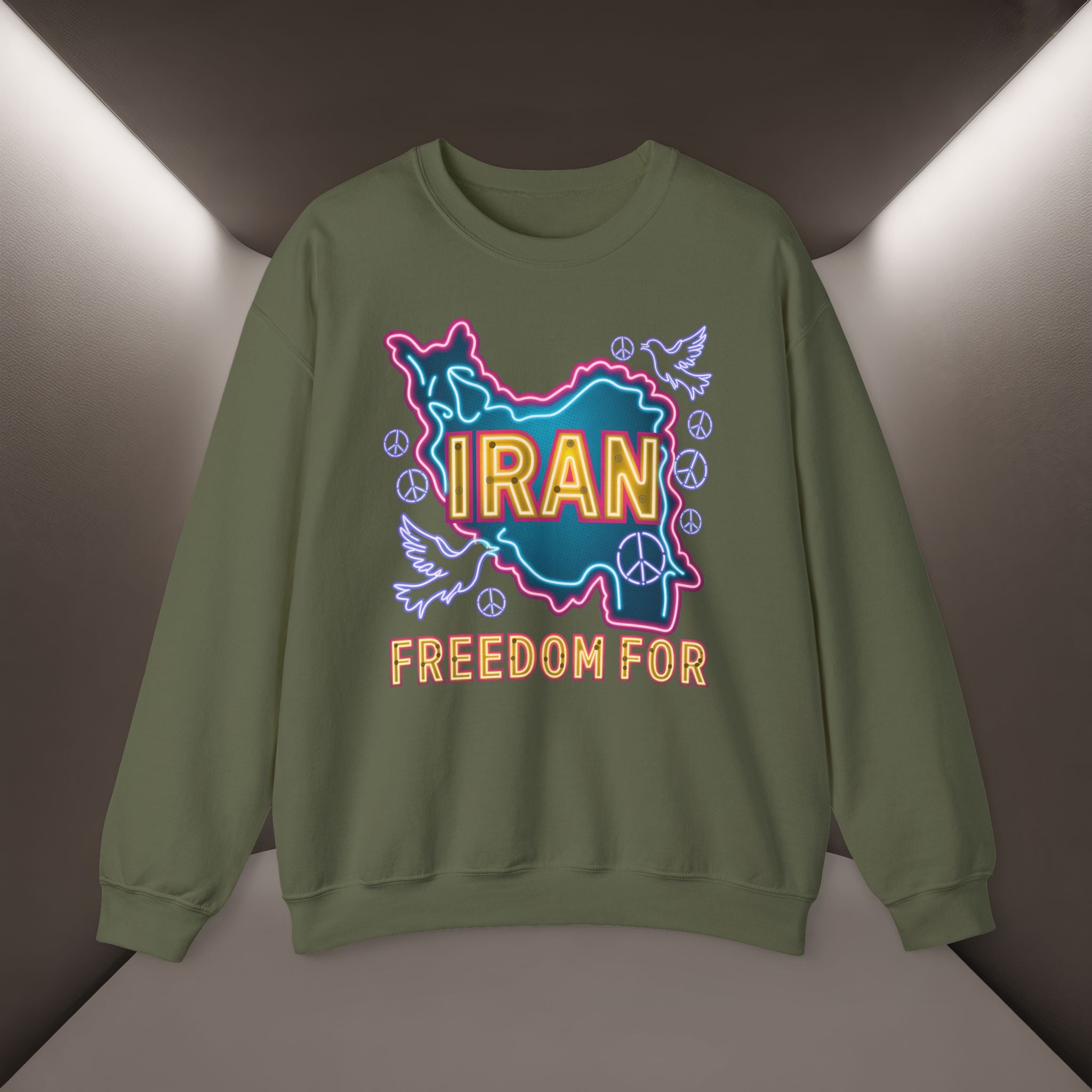 Freedom For Iran Sweatshirt - Unisex, Premium Quality