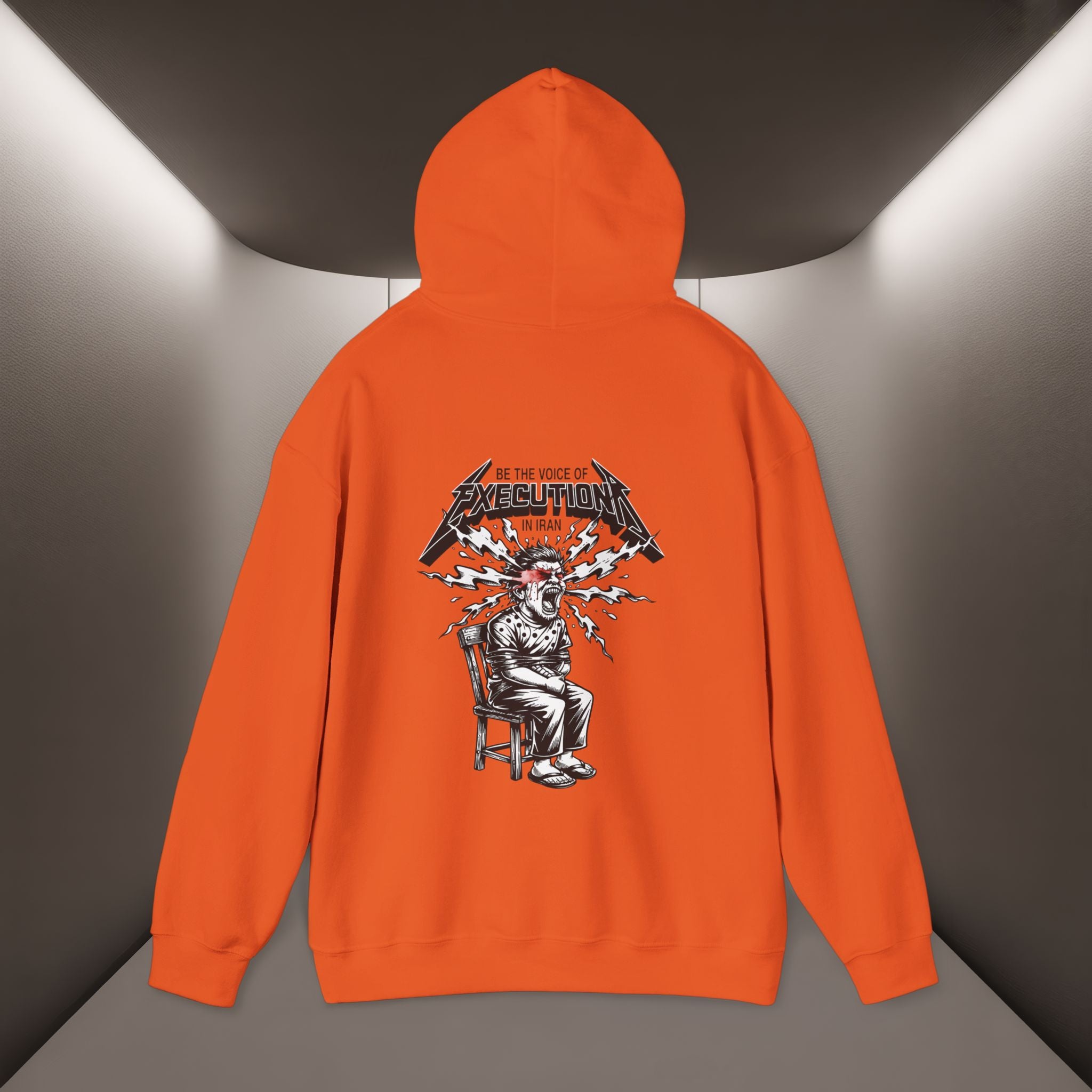Be The Voice Of Execution In Iran Hoodie, 47 Years Hoodie - Peraian Vibey
