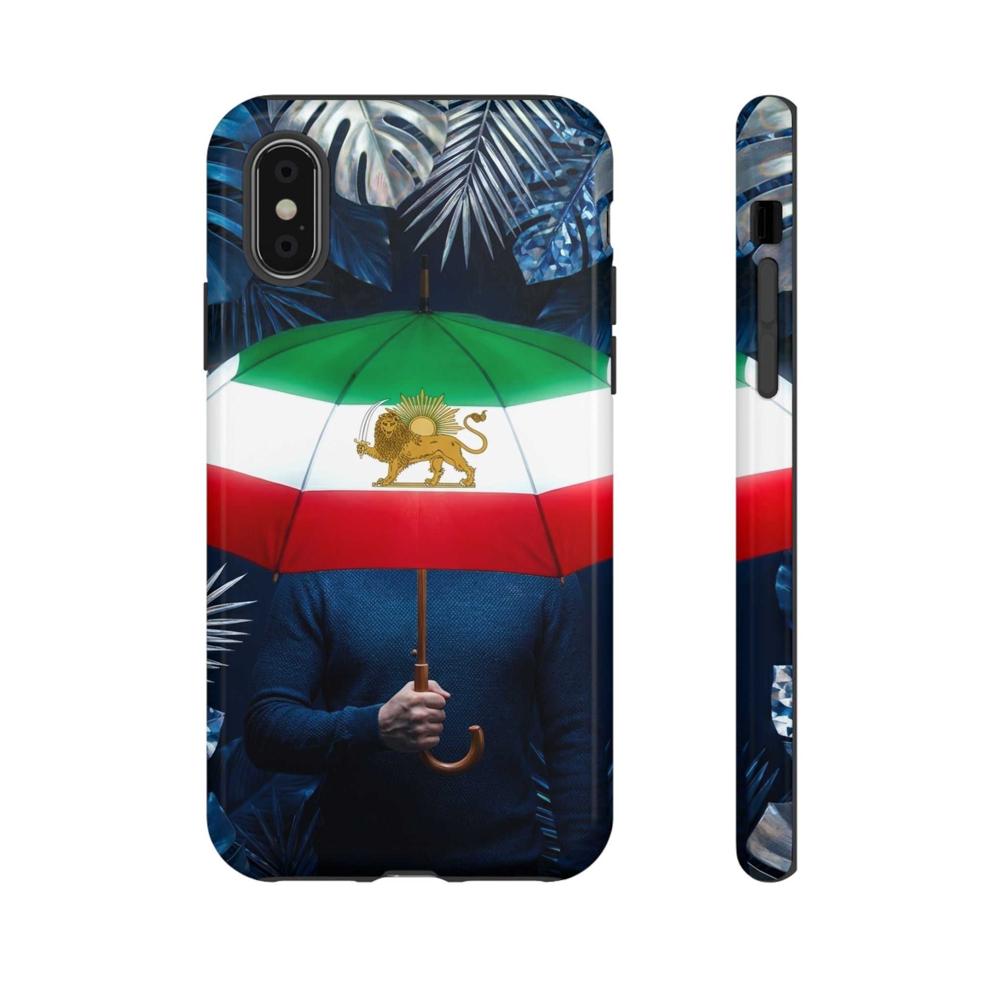 Iran Flag umbrella design phone Case