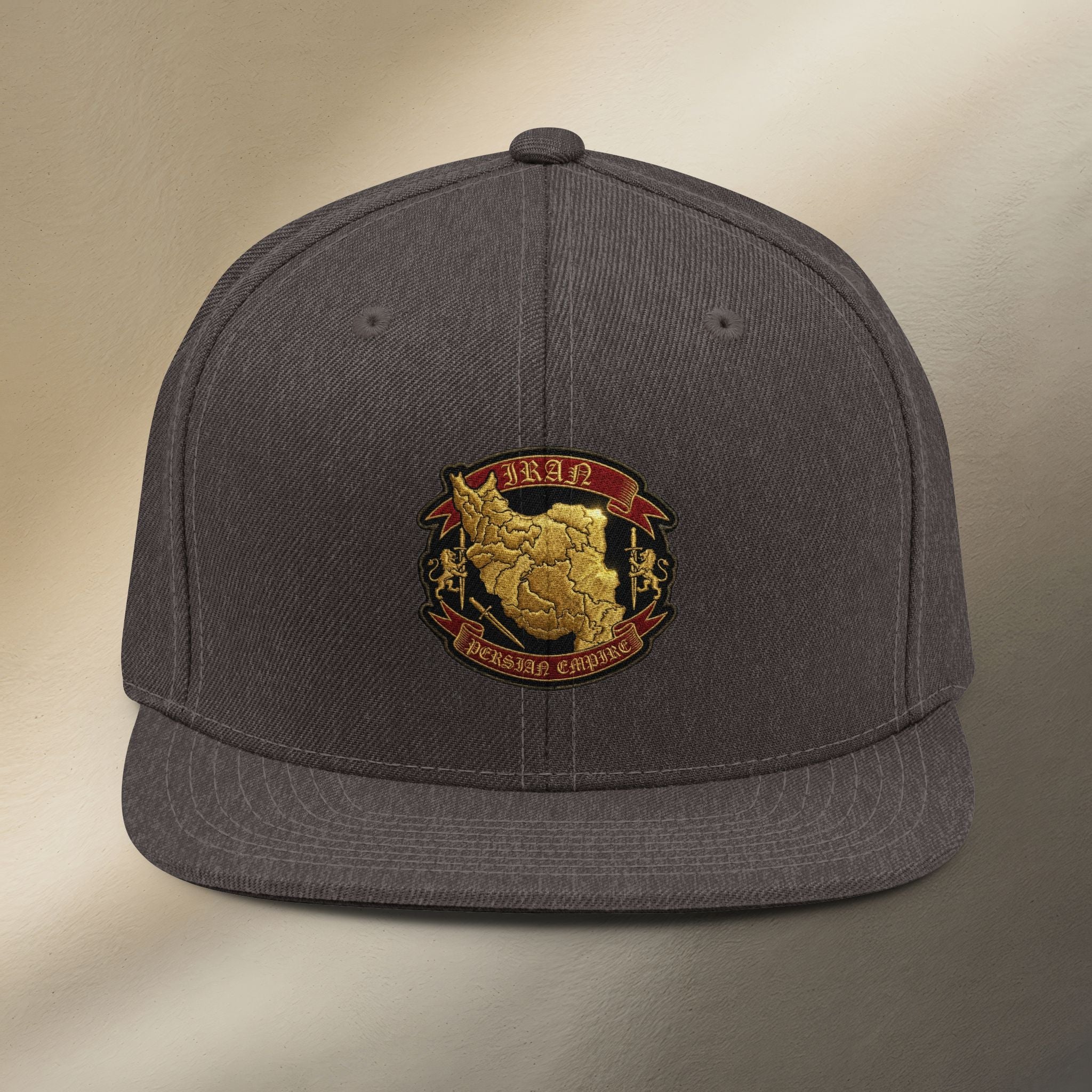 Persian Empire Patch Snapback Hat
