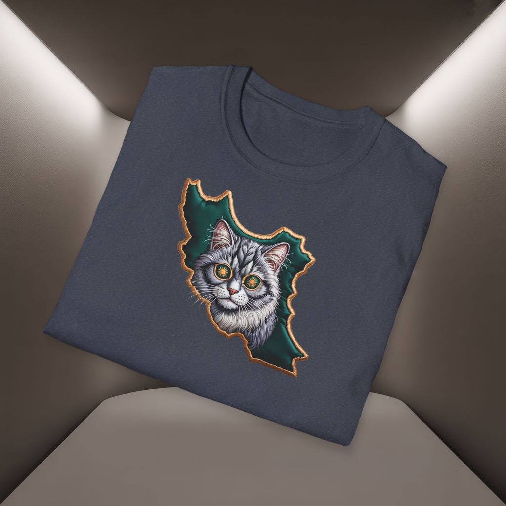 when Persian cat meets the Persian map - premium quality