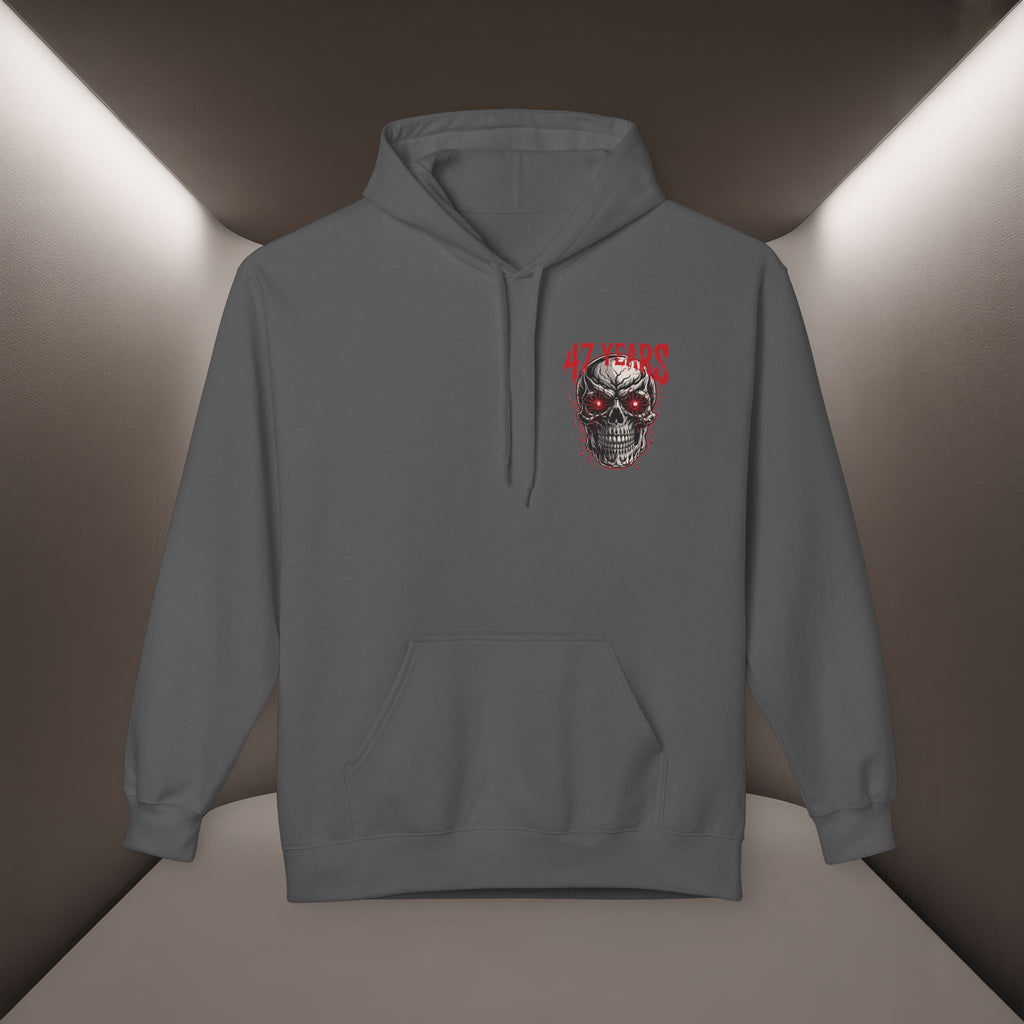 Be the Voice of execution in Iran Hoodie - 47 years Skull Hoodie