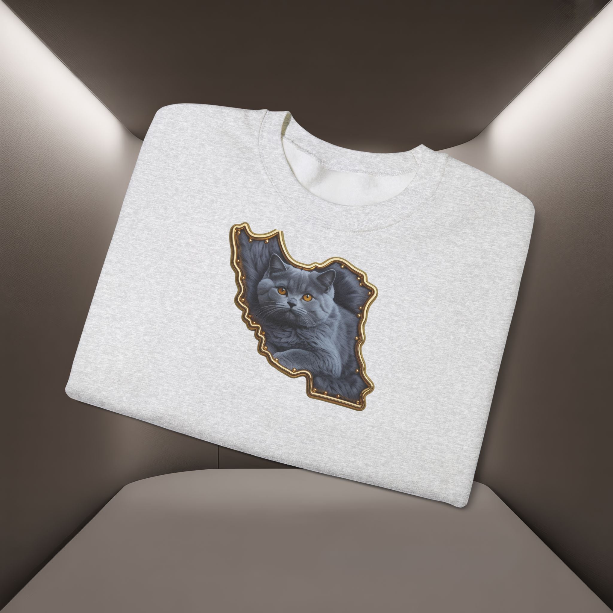 Persian cat & Persian Map Graphic Design Unisex Sweatshirt — Premium quality