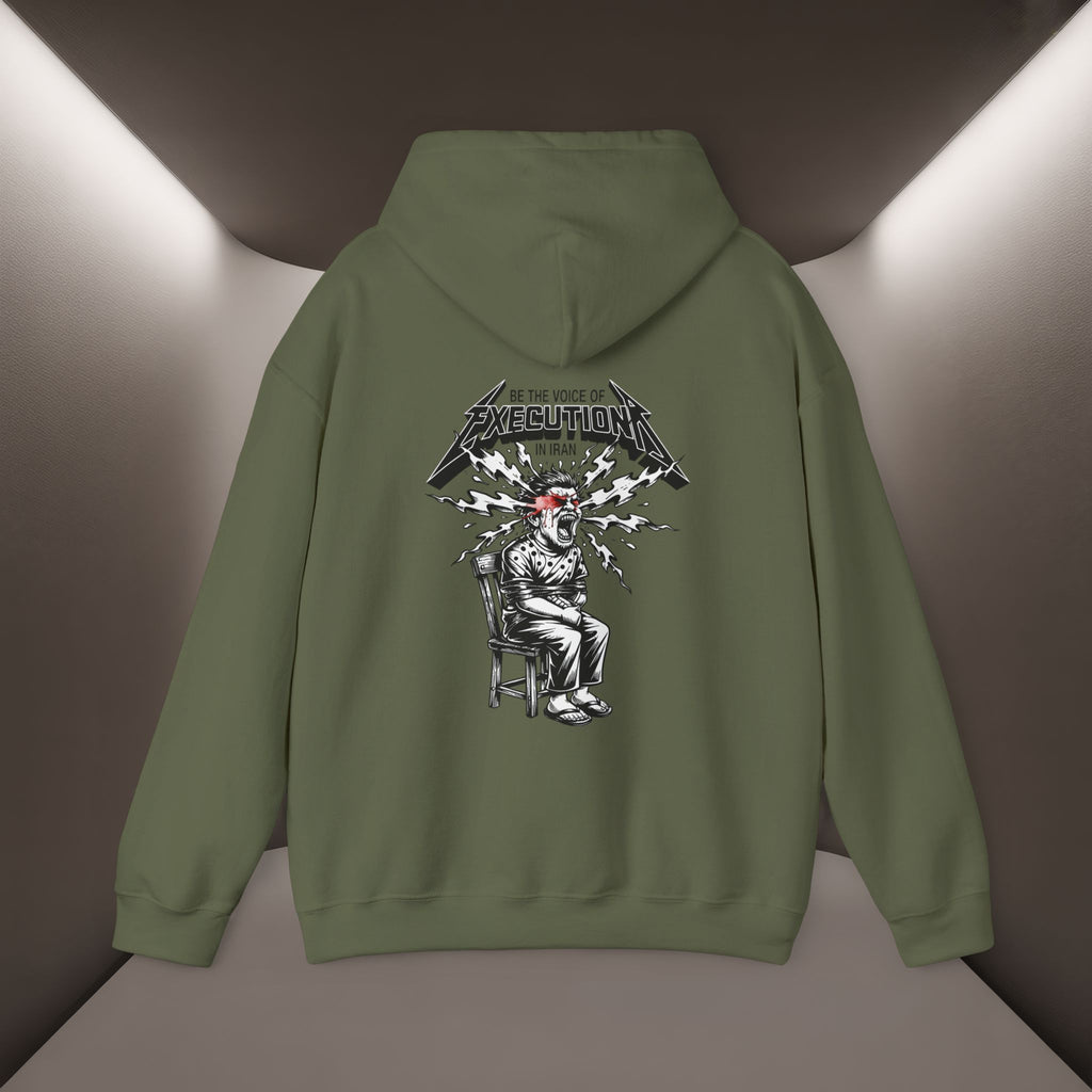 Be The Voice Of Execution In Iran Hoodie, 47 Years Hoodie - Peraian Vibey