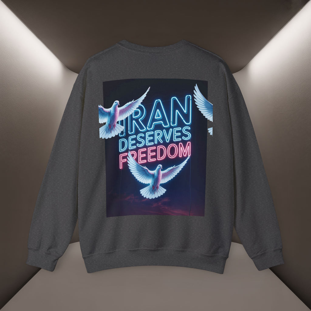 Iran deserves Freedom Unisex Sweatshirt - All eyes on E-Run sweatShirt