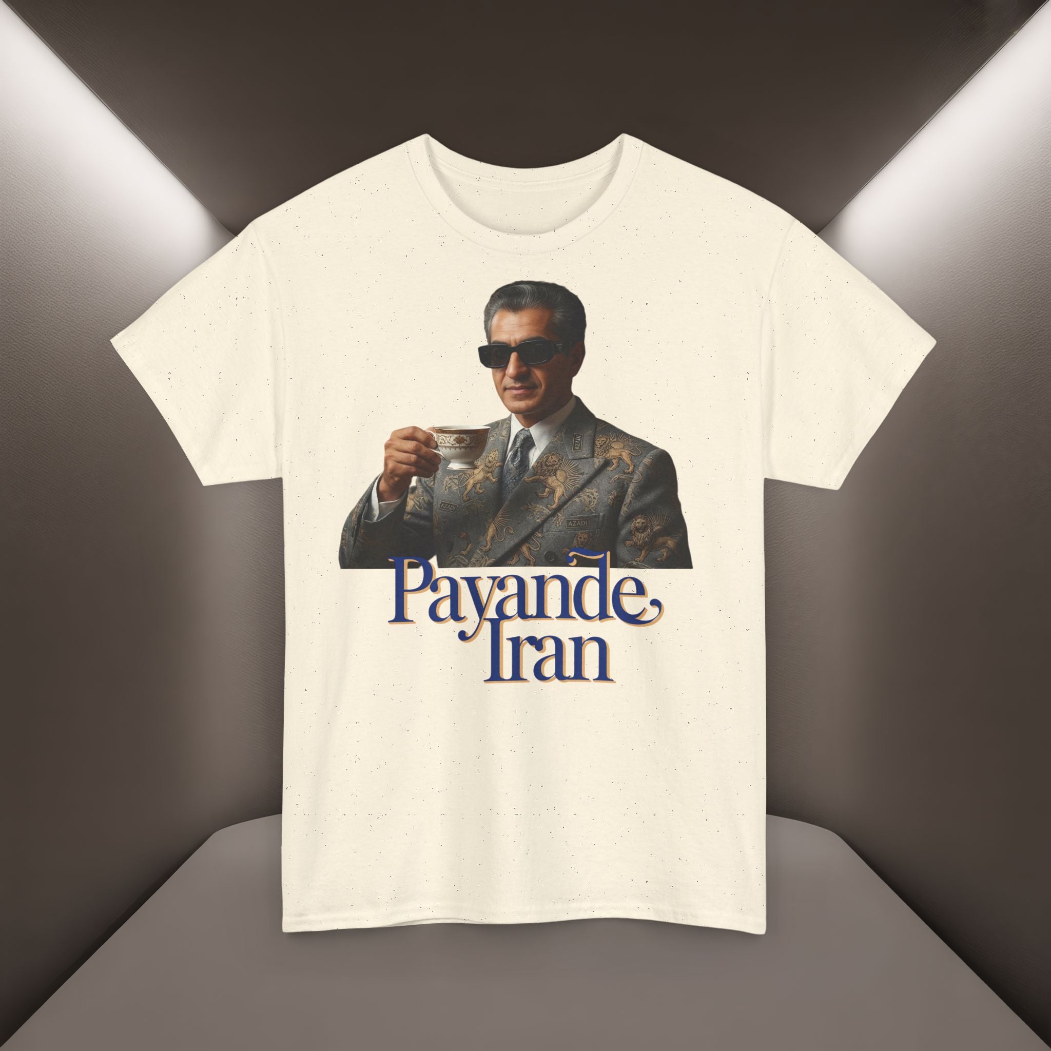 T-Shirt — "Payande Iran" Retro Style Tehran Nostalgia Tee