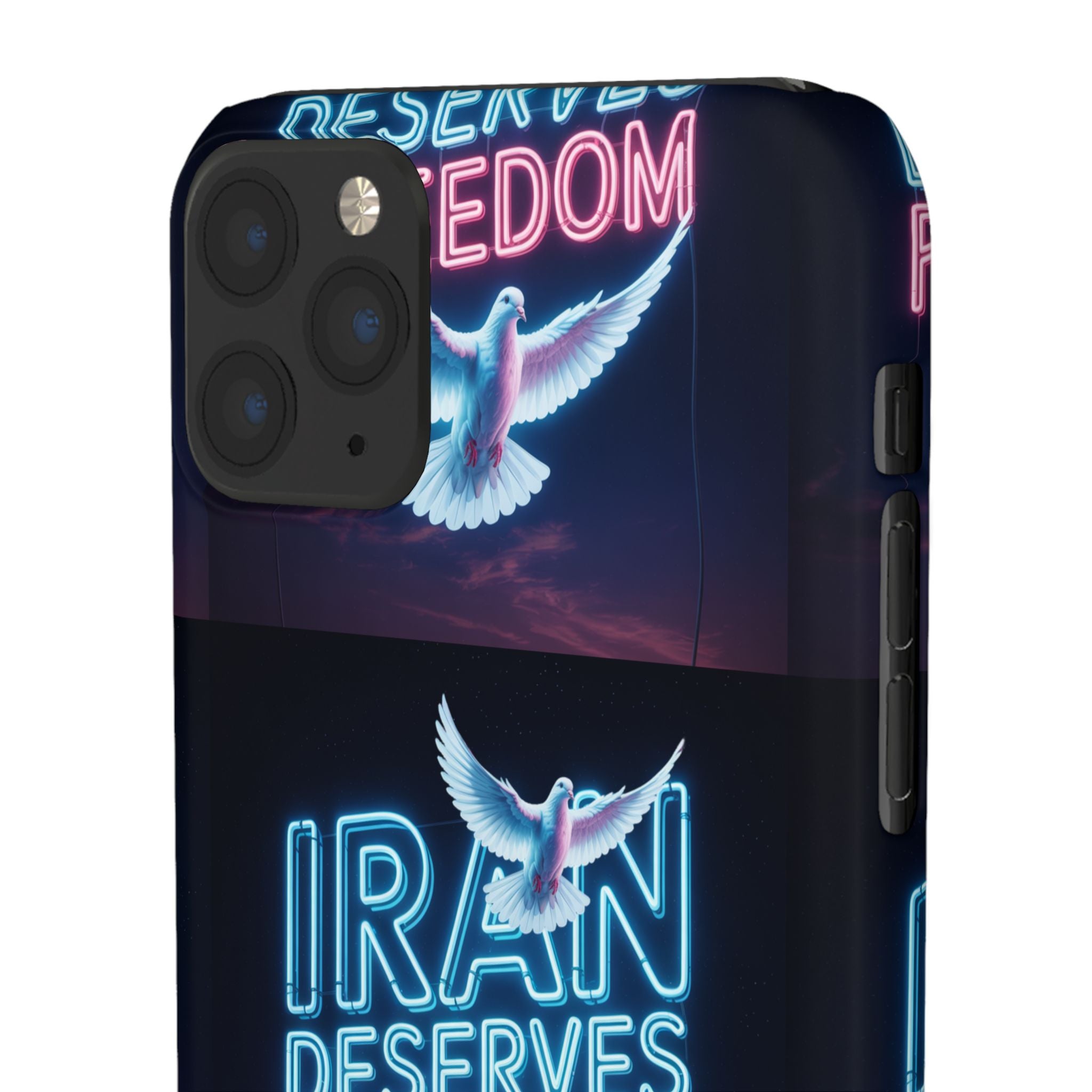 "Iran Deserves Freedom" Phone cases- For all models