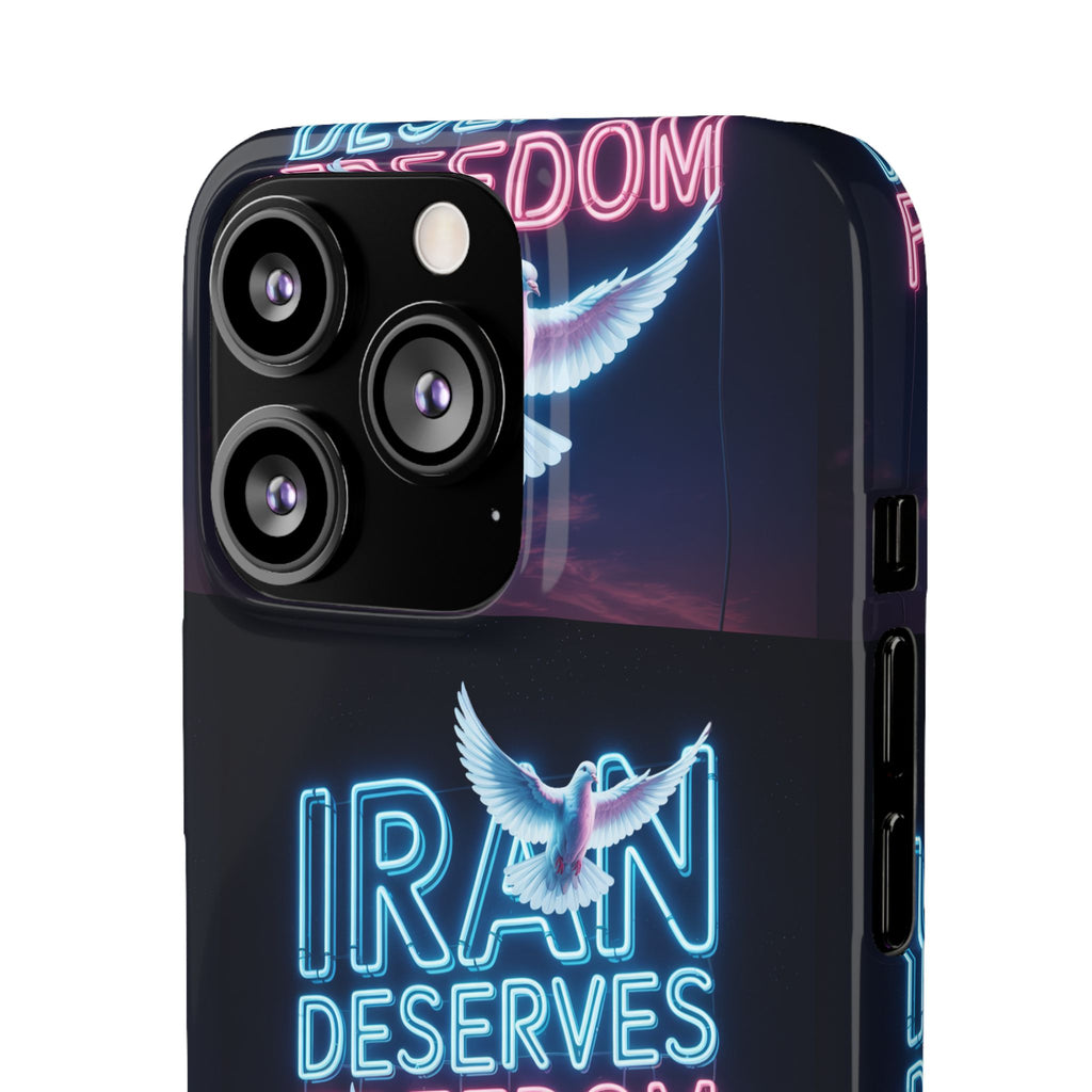 "Iran Deserves Freedom" Phone cases- For all models