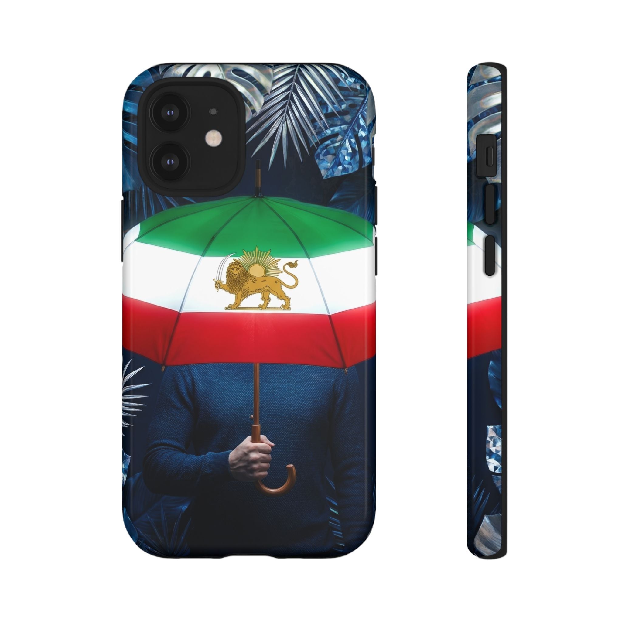 Iran Flag umbrella design phone Case