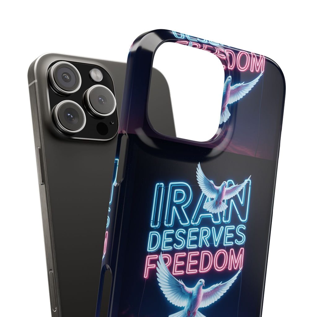 "Iran Deserves Freedom" Phone cases- For all models