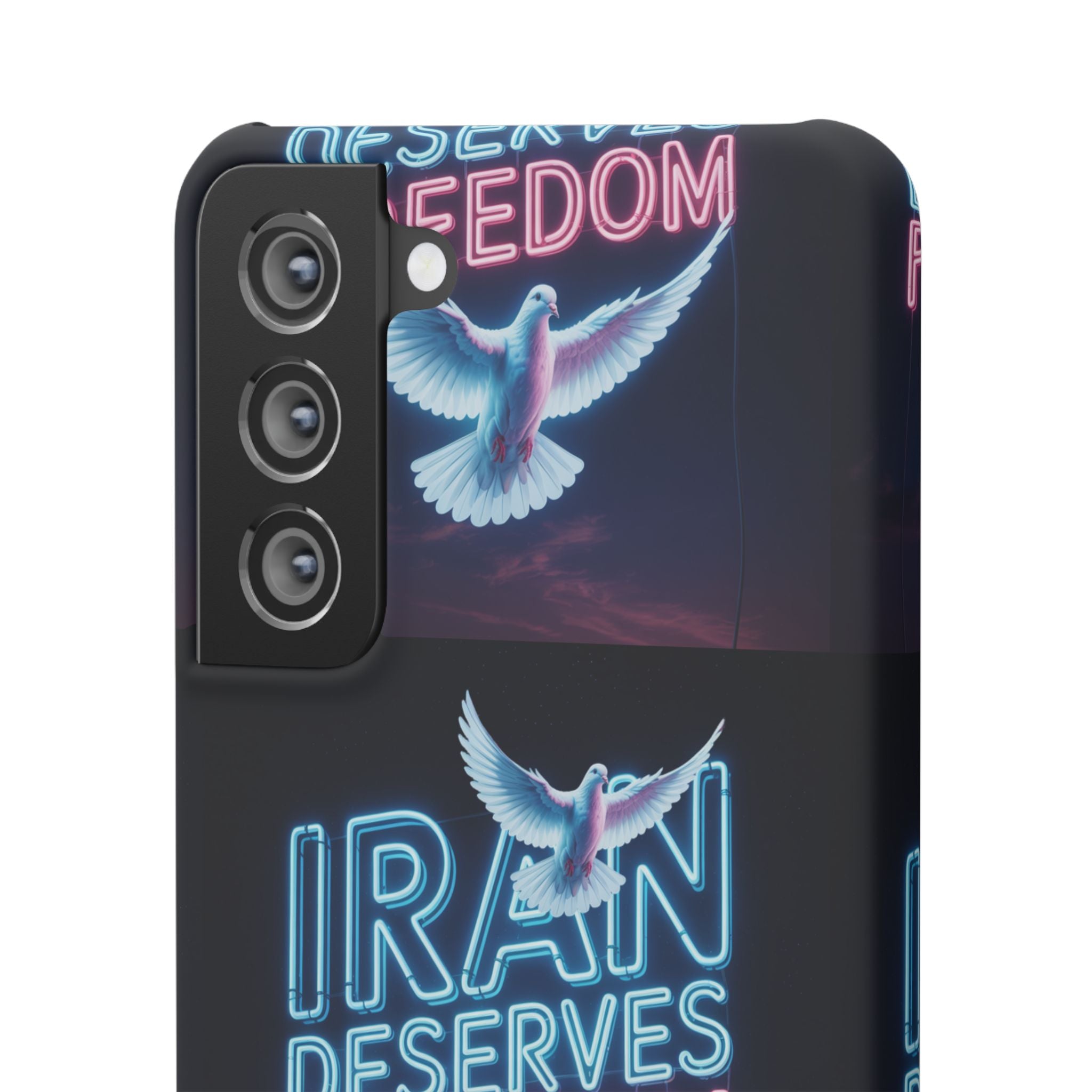"Iran Deserves Freedom" Phone cases- For all models