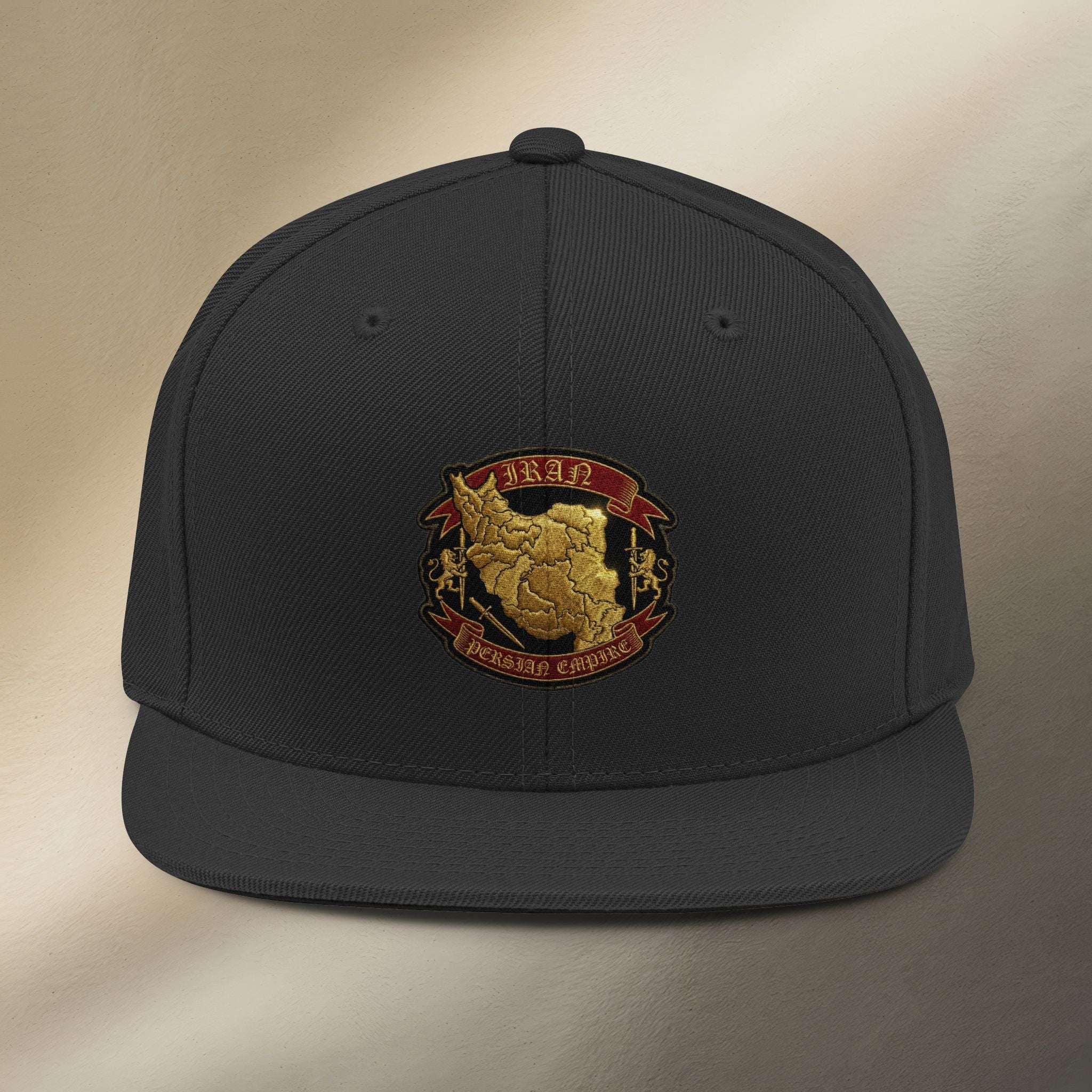 Persian Empire Patch Snapback Hat