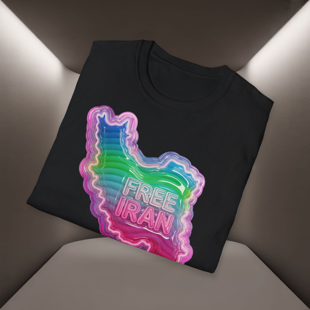 Free Iran Digital art design T-Shirt, Premium Quality