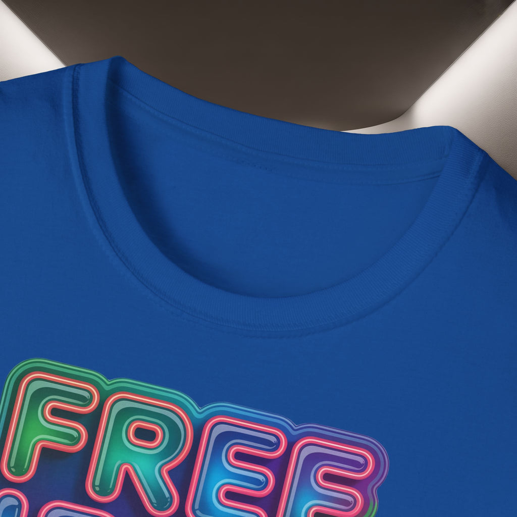 Free Iran T-Shirt — Neon Style, Premium Quality