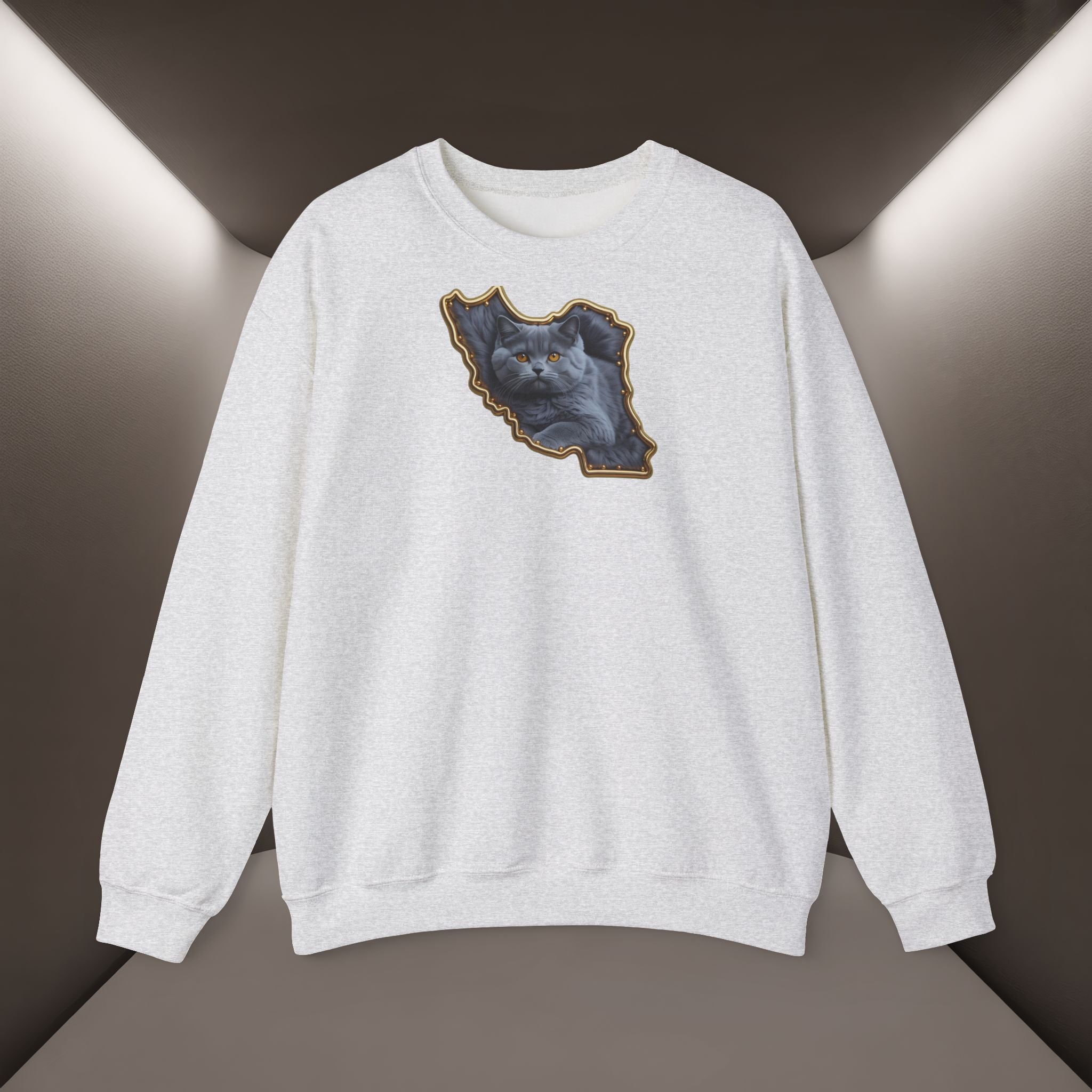 Persian cat & Persian Map Graphic Design Unisex Sweatshirt — Premium quality