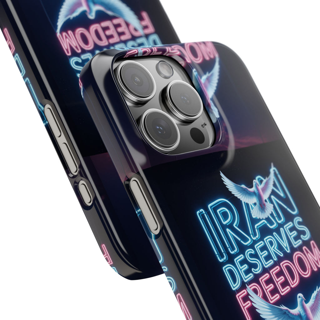 "Iran Deserves Freedom" Phone cases- For all models