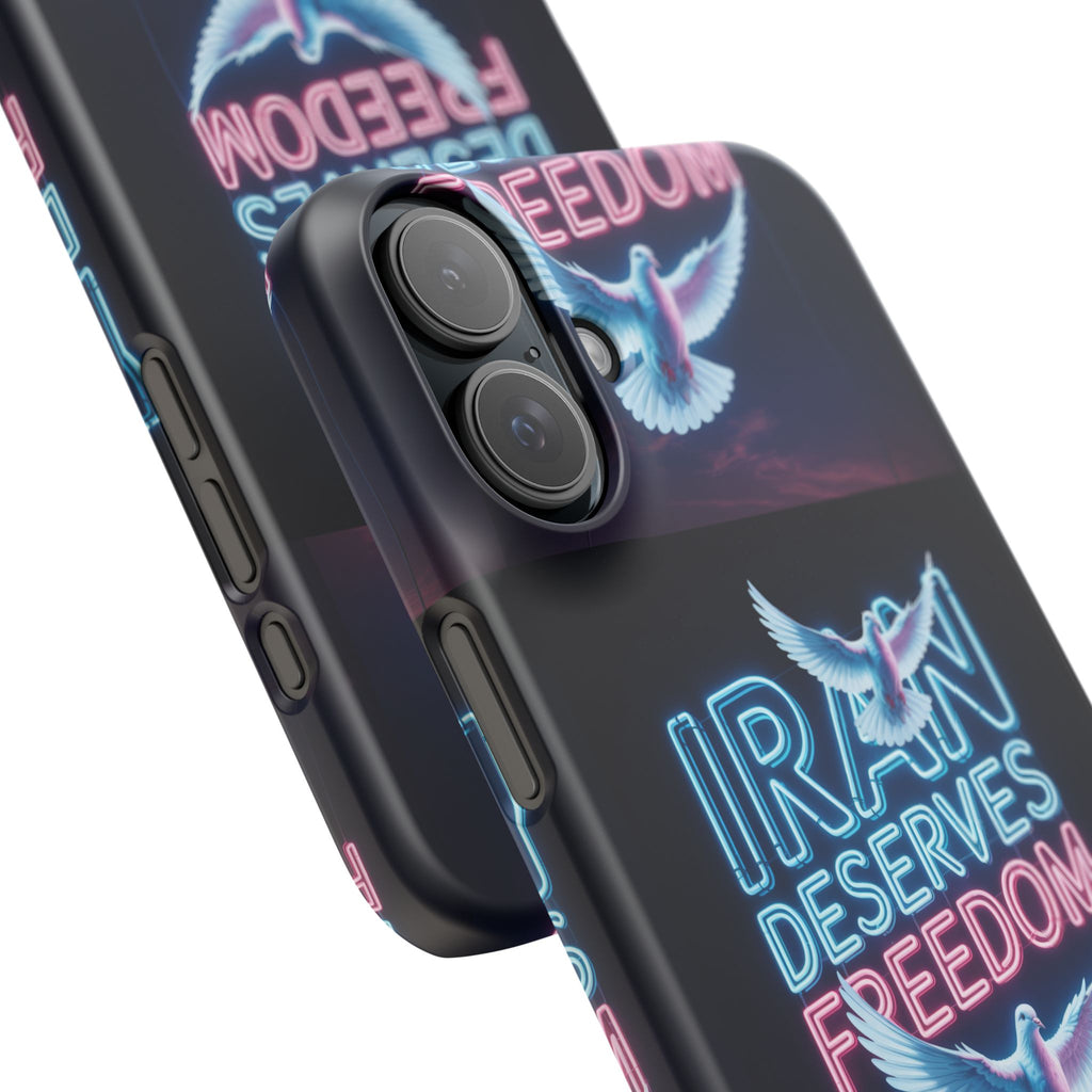 "Iran Deserves Freedom" Phone cases- For all models