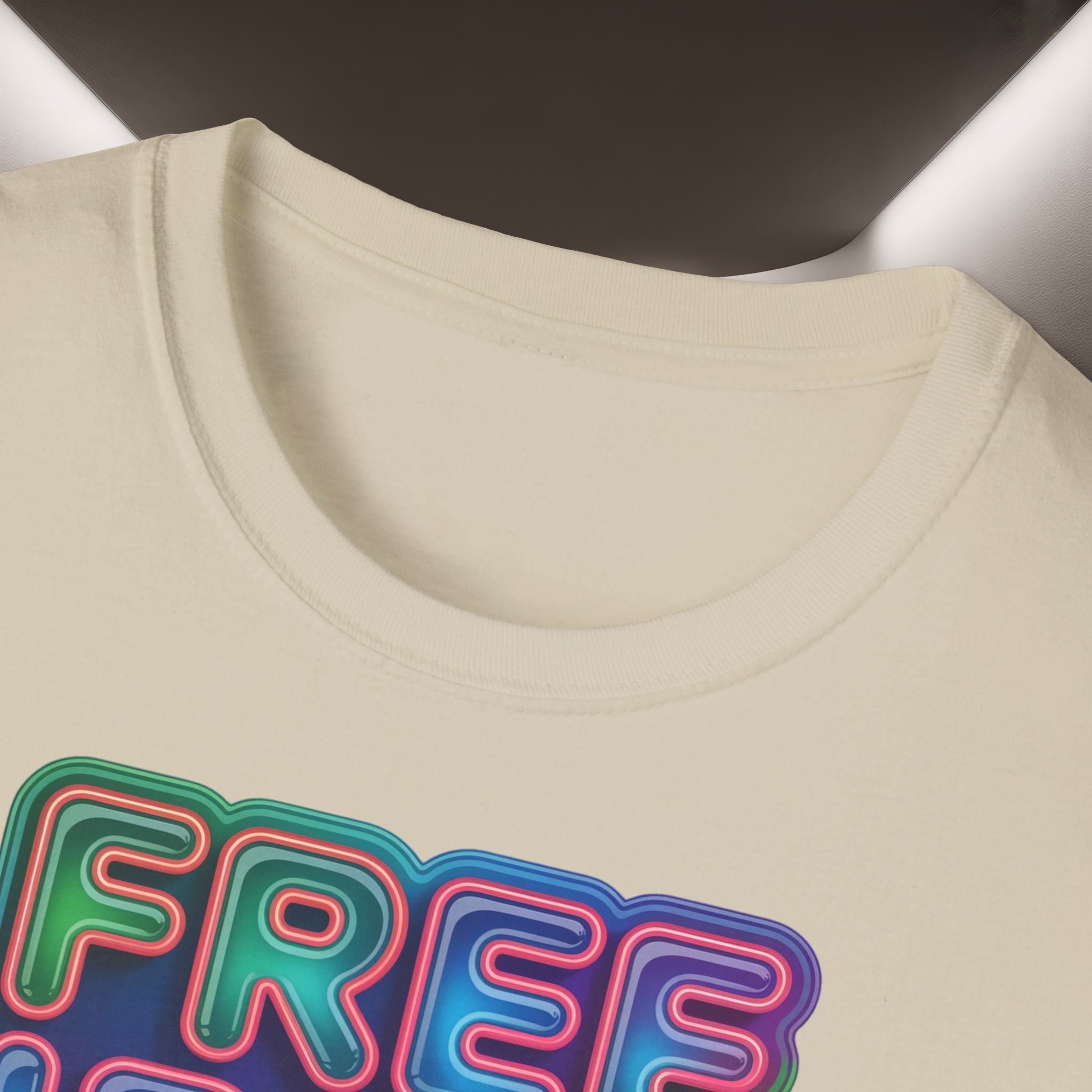 Free Iran T-Shirt — Neon Style, Premium Quality