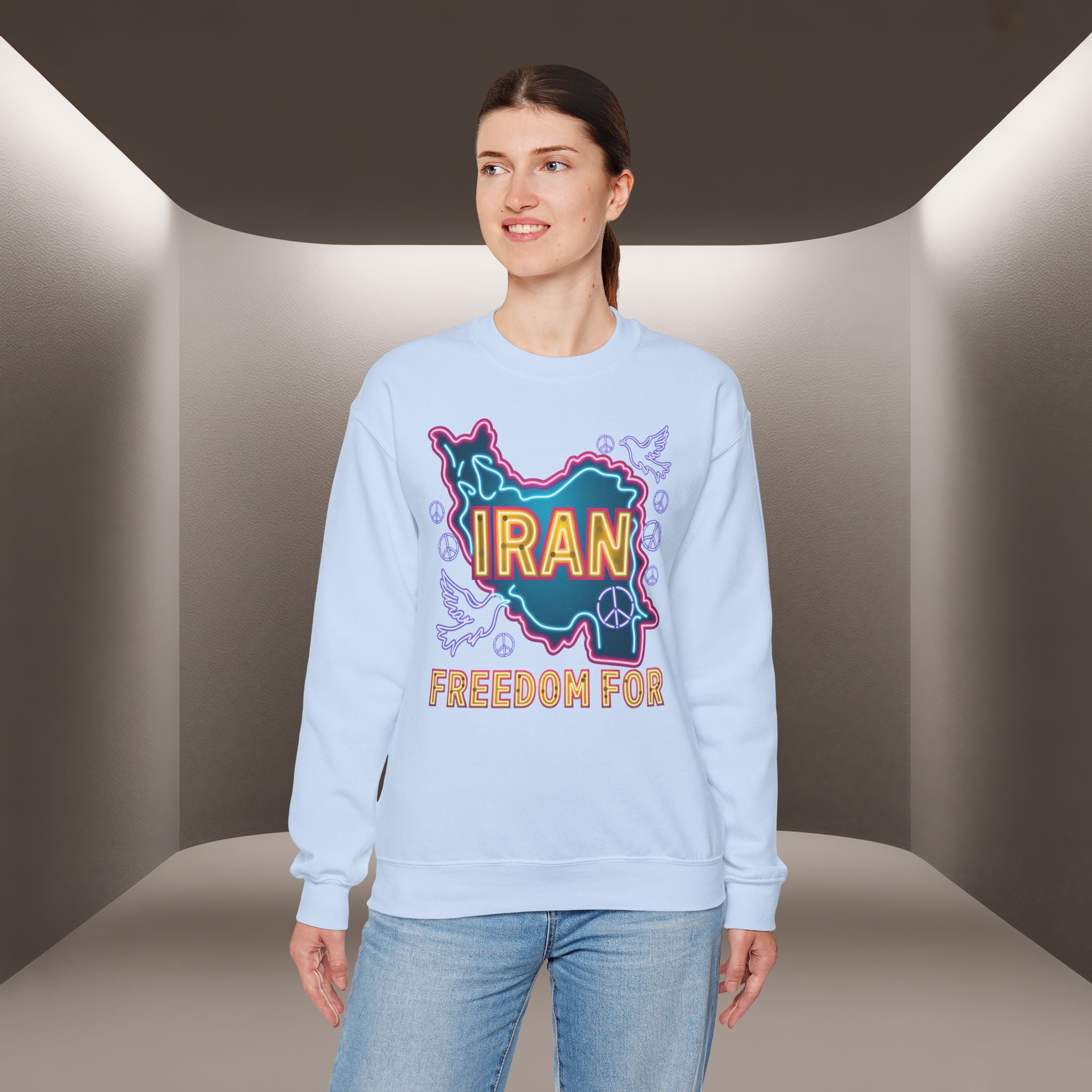 Freedom For Iran Sweatshirt - Unisex, Premium Quality
