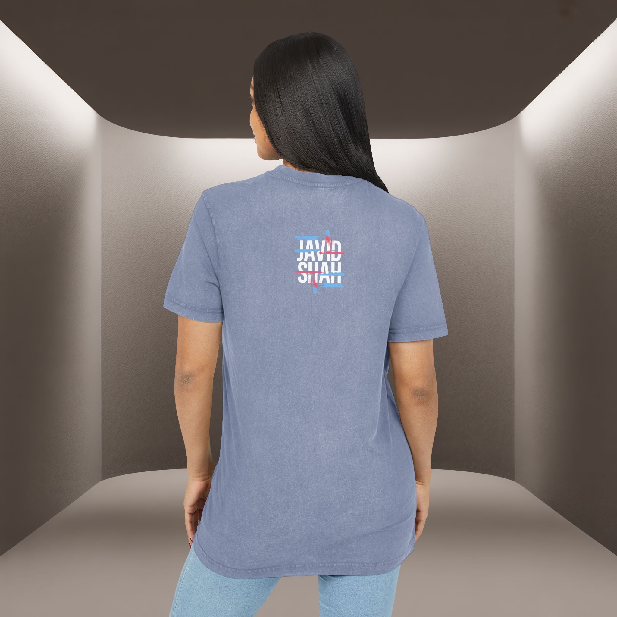 Javid Shah Acid-Wash T-Shirt— Persian Cat T-Shirt