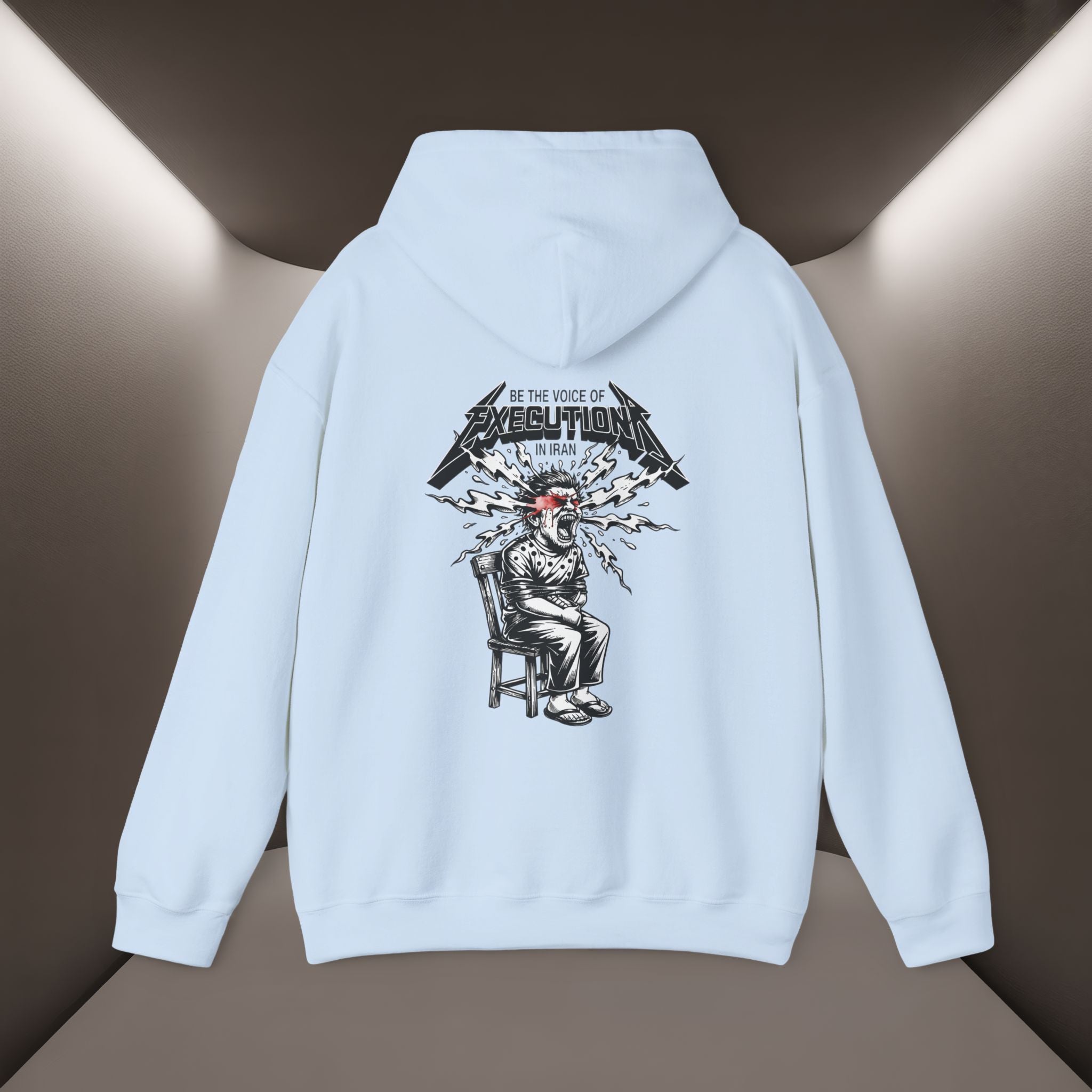 Be The Voice Of Execution In Iran Hoodie, 47 Years Hoodie - Peraian Vibey
