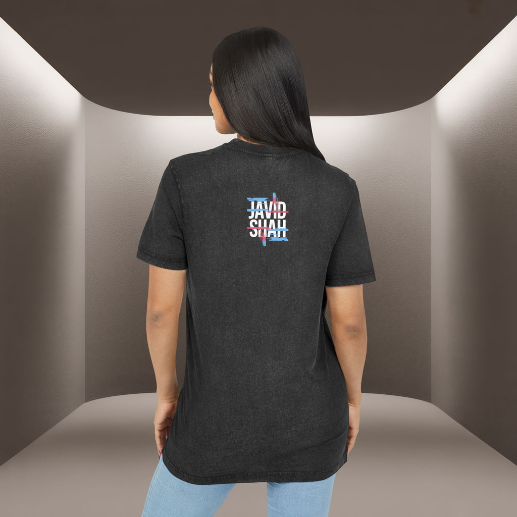 Javid Shah Acid-Wash T-Shirt— Persian Cat T-Shirt