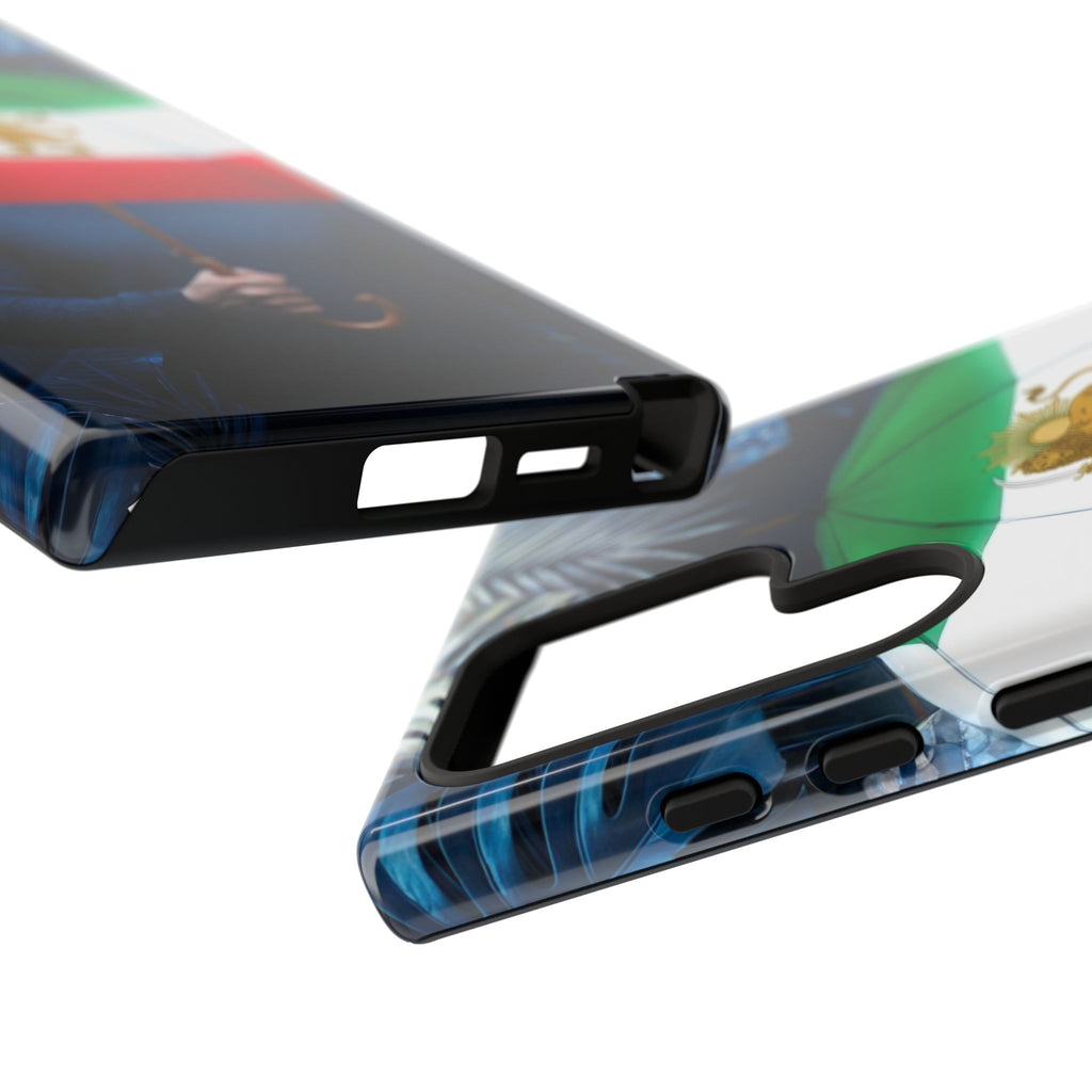 Iran Flag umbrella design phone Case