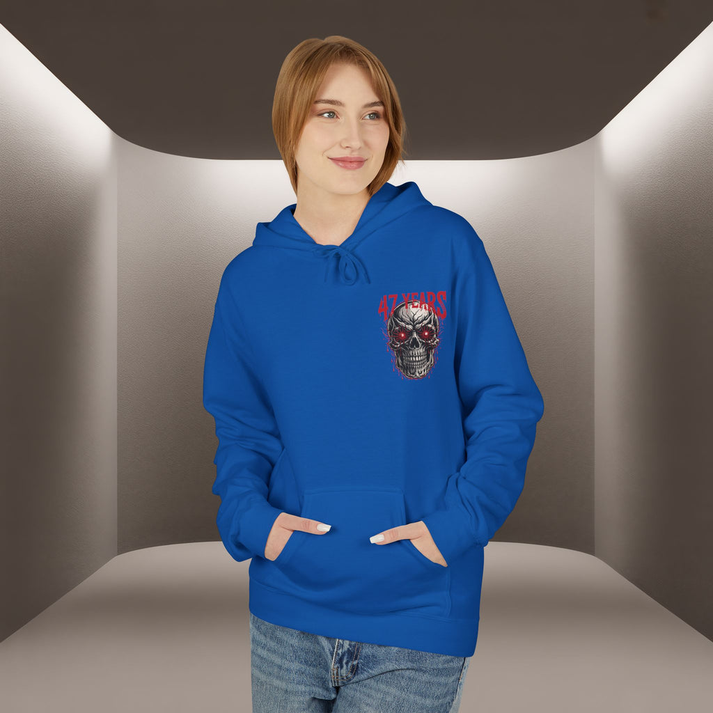 Be the Voice of execution in Iran Hoodie - 47 years Skull Hoodie