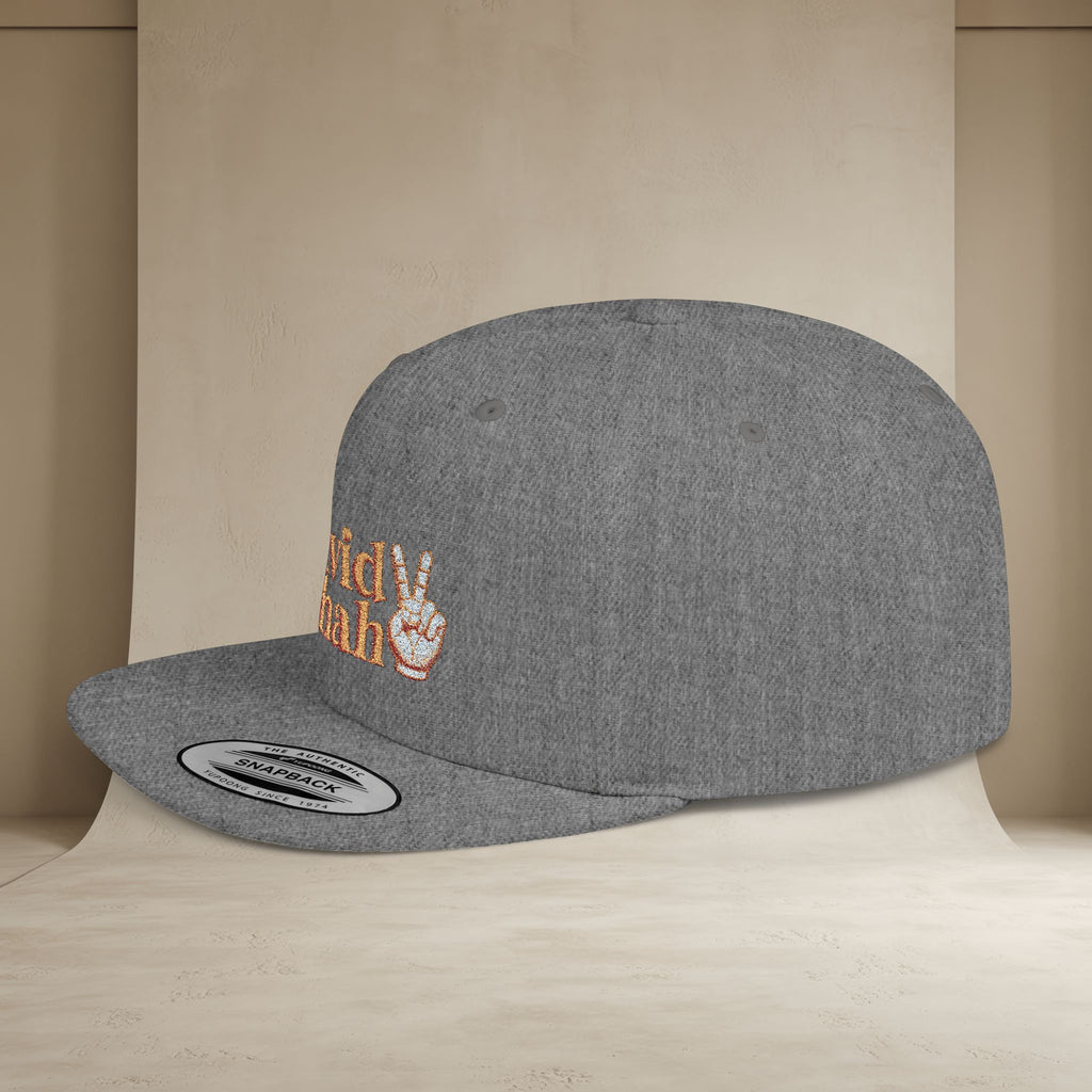 Javid Shah Embroidered Snapback Hat — (GoldoOzi)