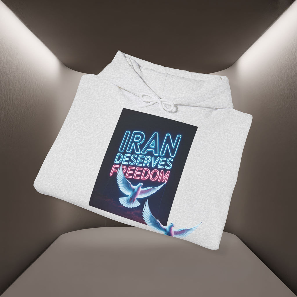 Iran deserves freedom Unisex Hoodie — Iran hoodie - Persian Vibey
