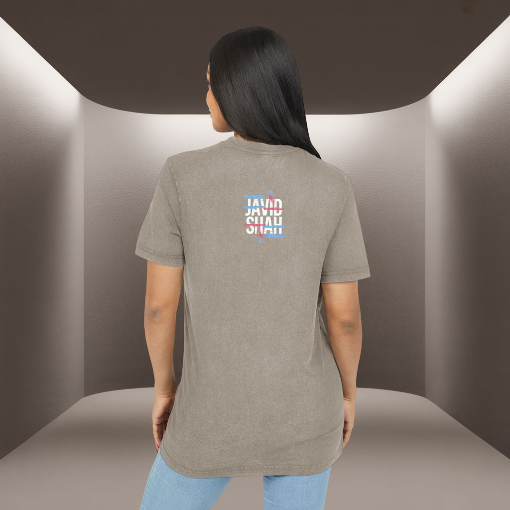 Javid Shah Acid-Wash T-Shirt— Persian Cat T-Shirt