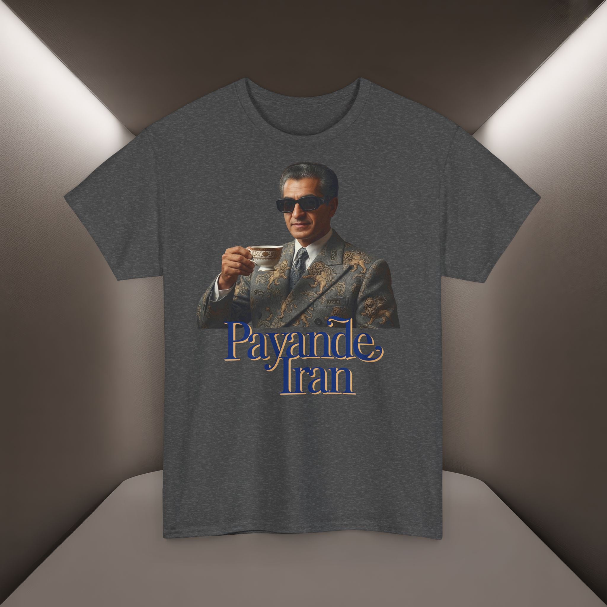 T-Shirt — "Payande Iran" Retro Style Tehran Nostalgia Tee