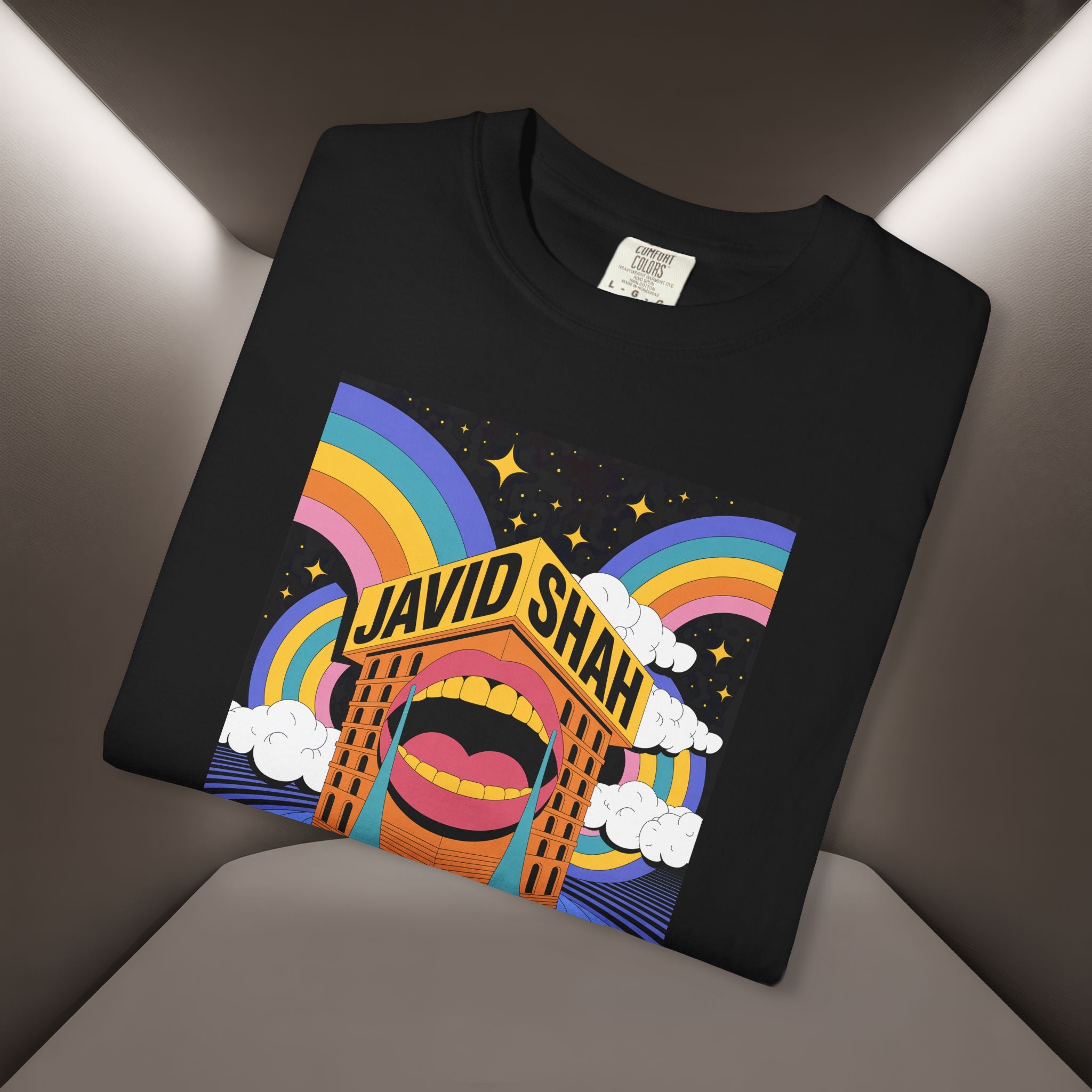 Javid Shah Unisex Garment-Dyed T-shirt