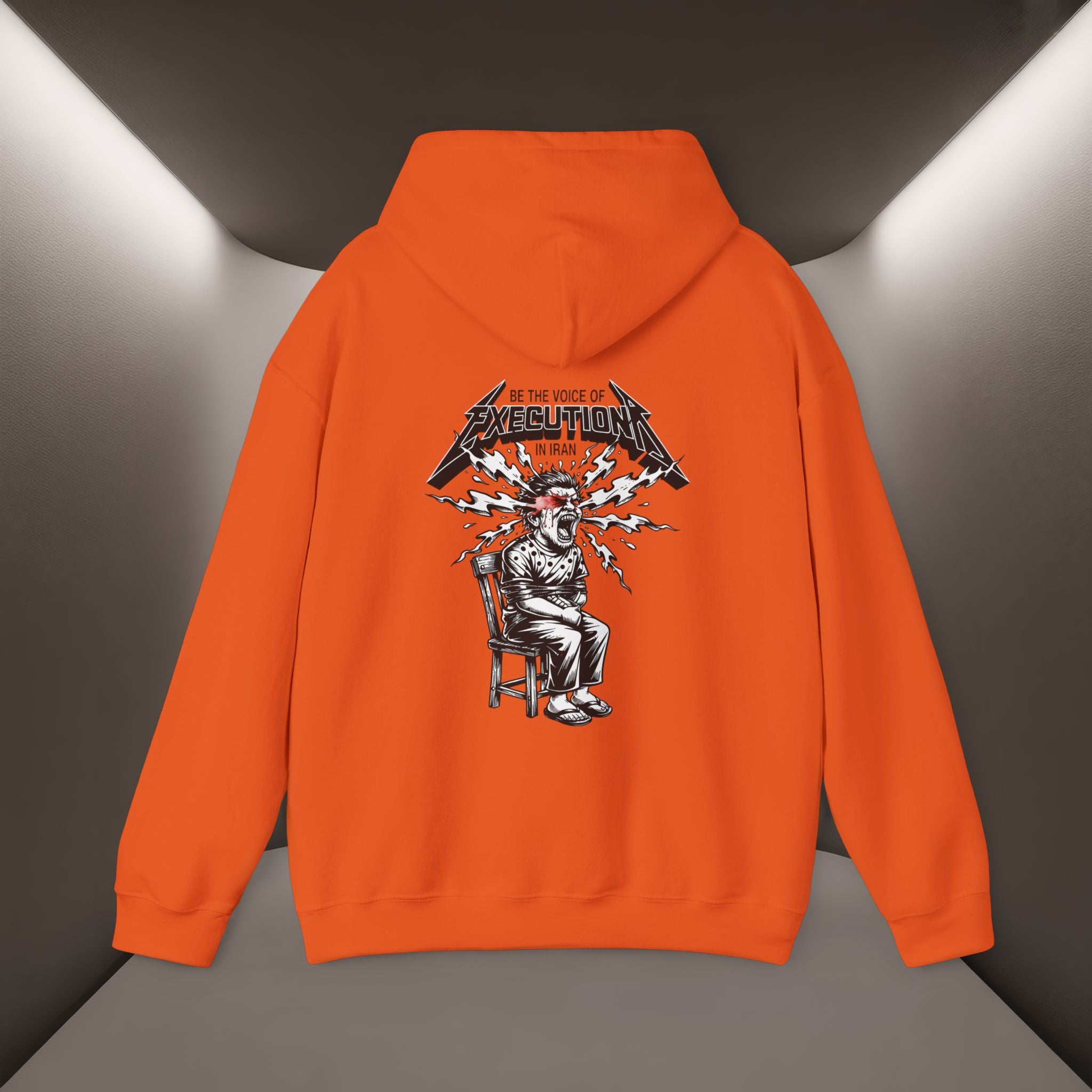 Be The Voice Of Execution In Iran Hoodie, 47 Years Hoodie - Peraian Vibey