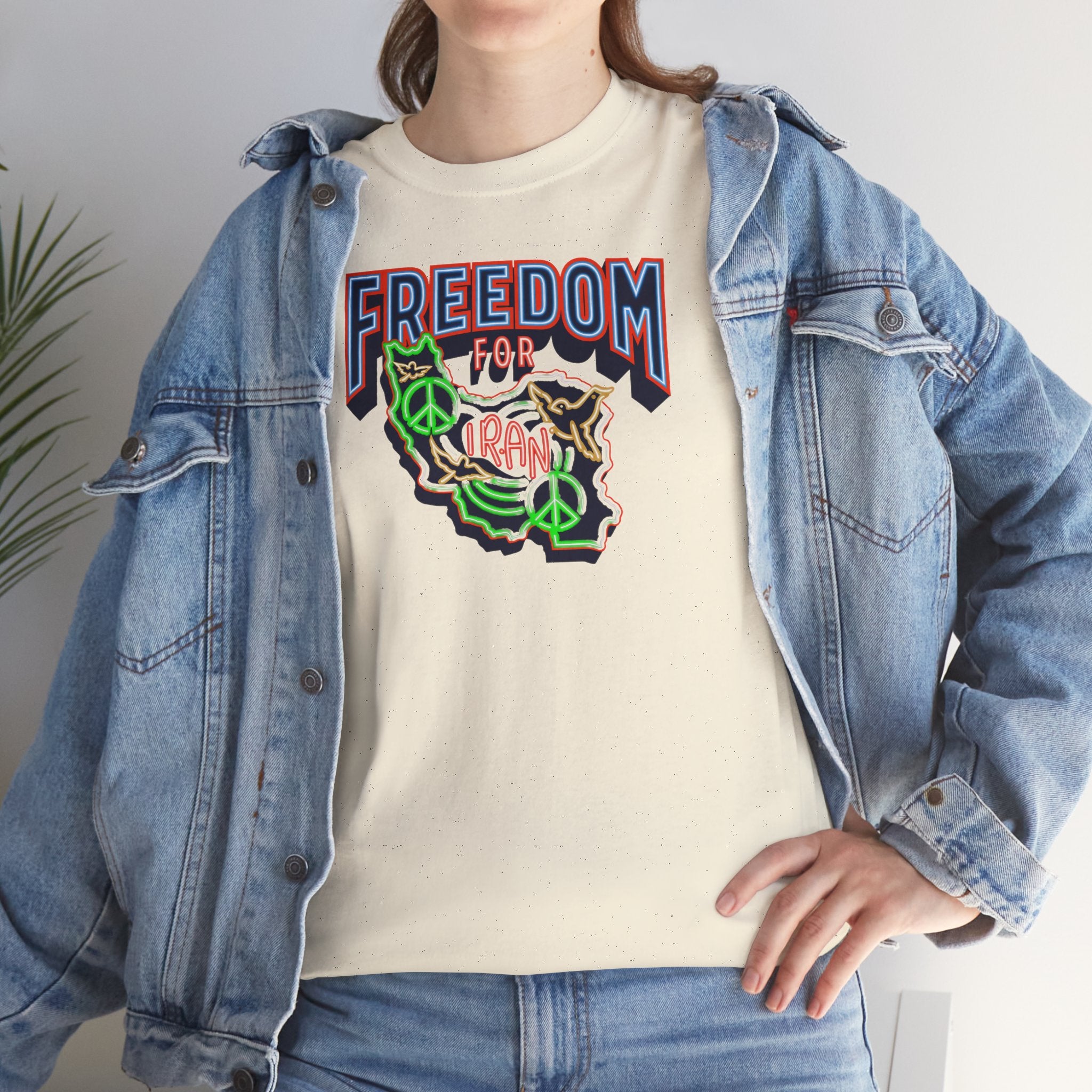 Freedom for Iran T‑Shirt — Unique design- Premium Quality Tee