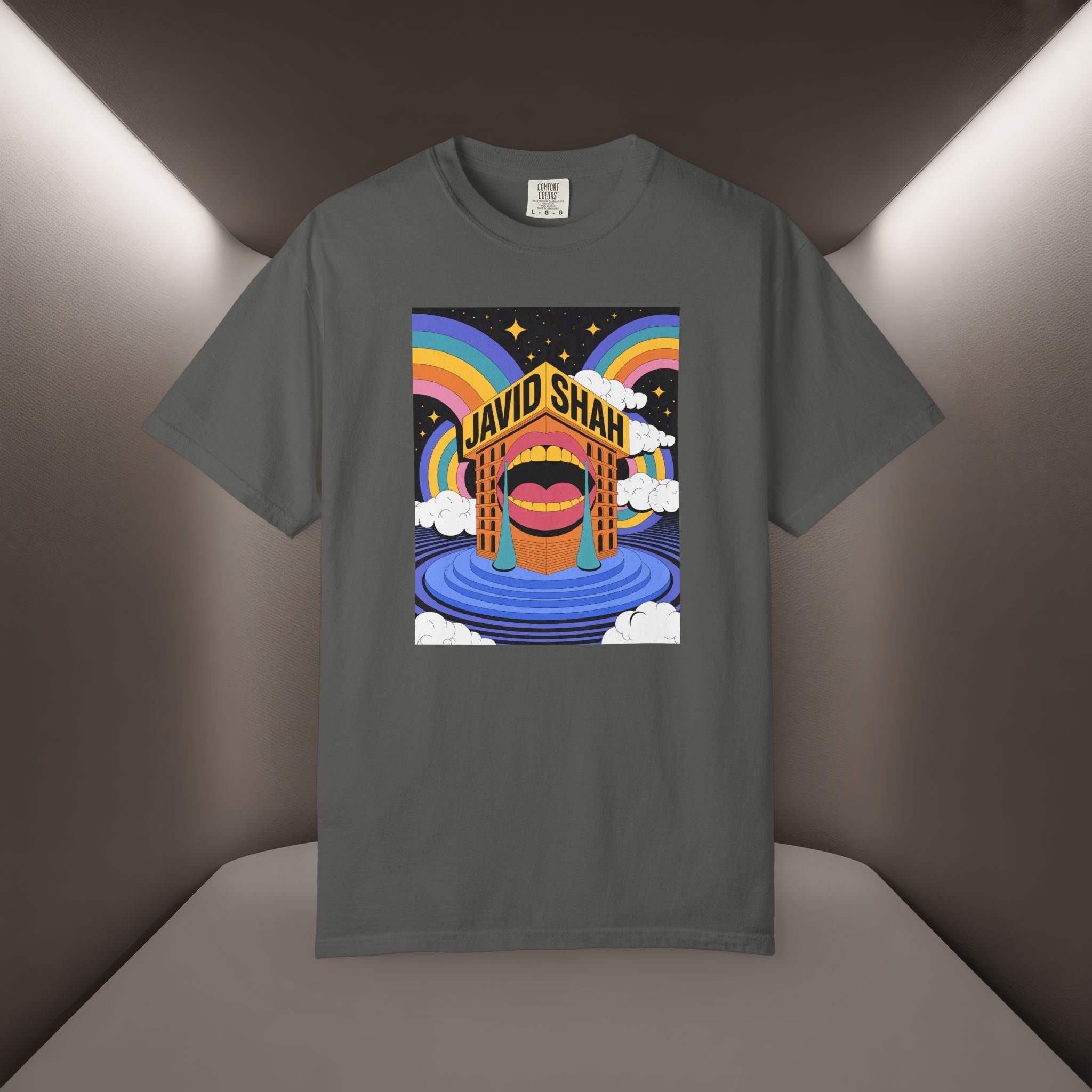 Javid Shah Unisex Garment-Dyed T-shirt