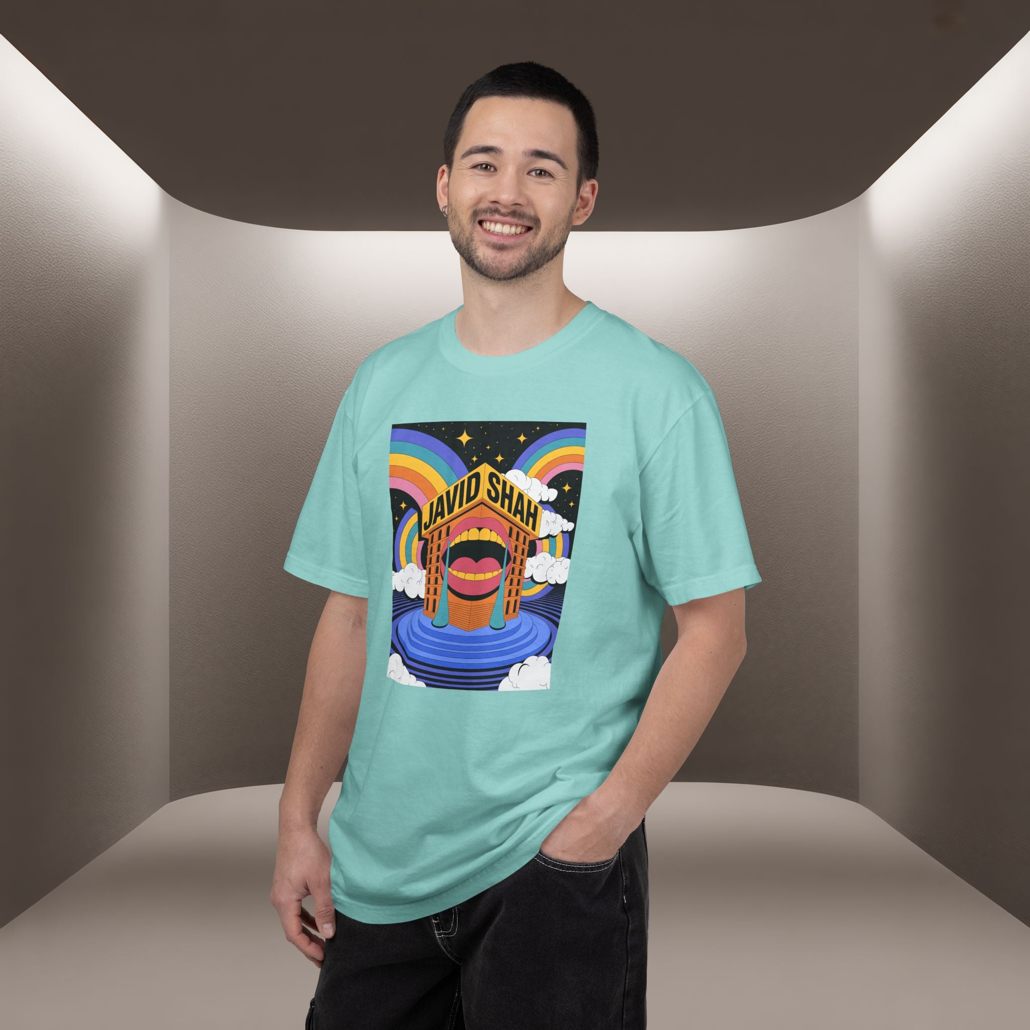 Javid Shah Unisex Garment-Dyed T-shirt