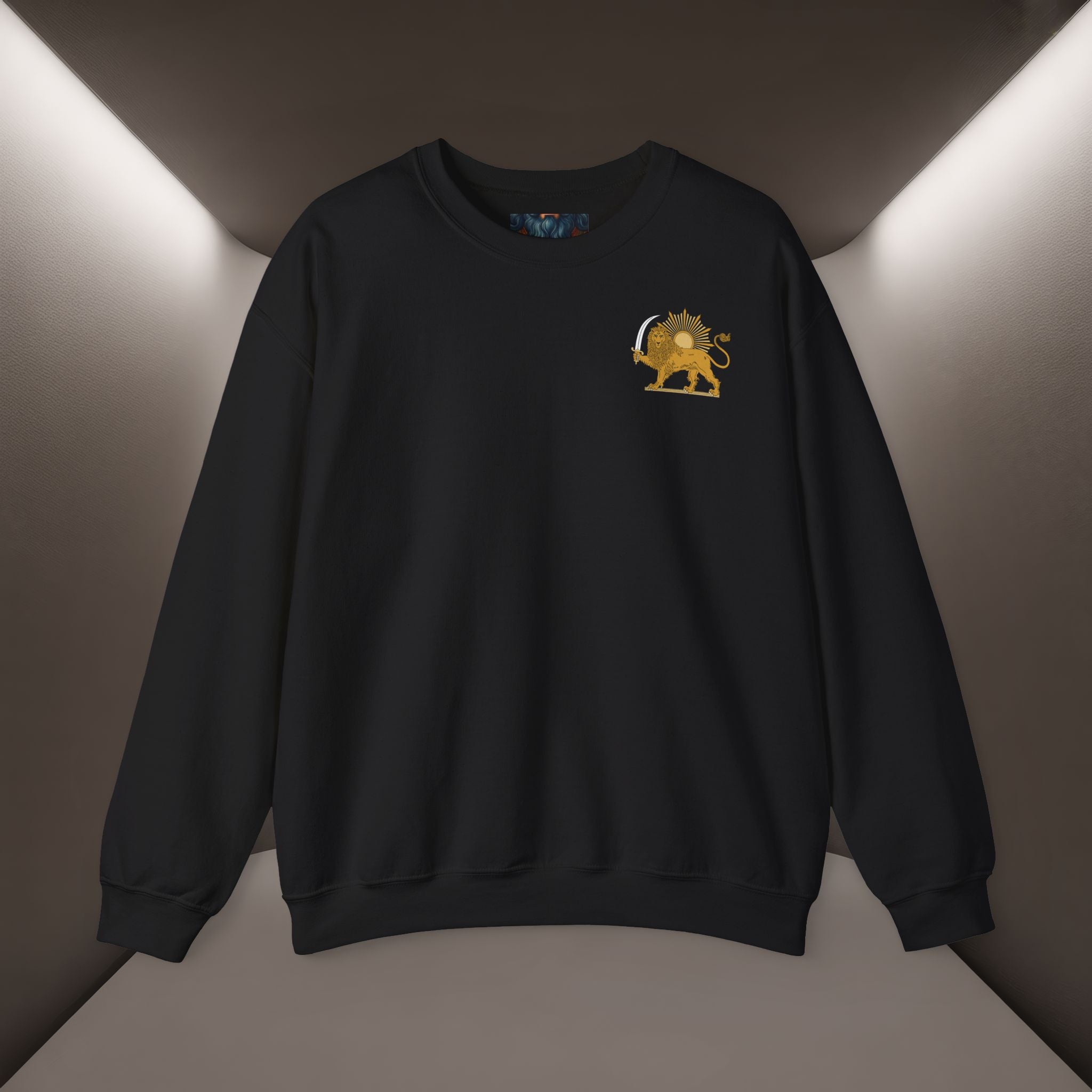 King Reza Vintage Playing Card Unisex Sweatshirt